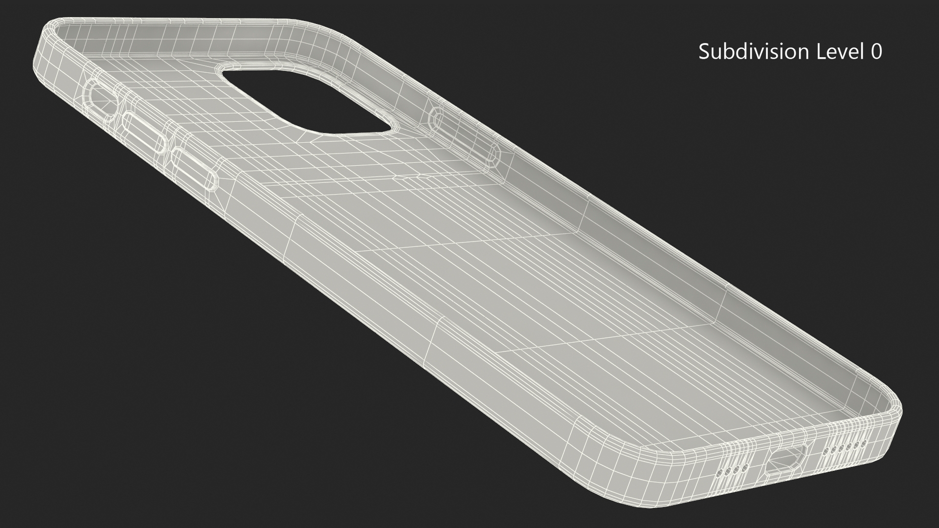 iPhone 12 Pro Max Silicone Case Cyprus Green 3D model