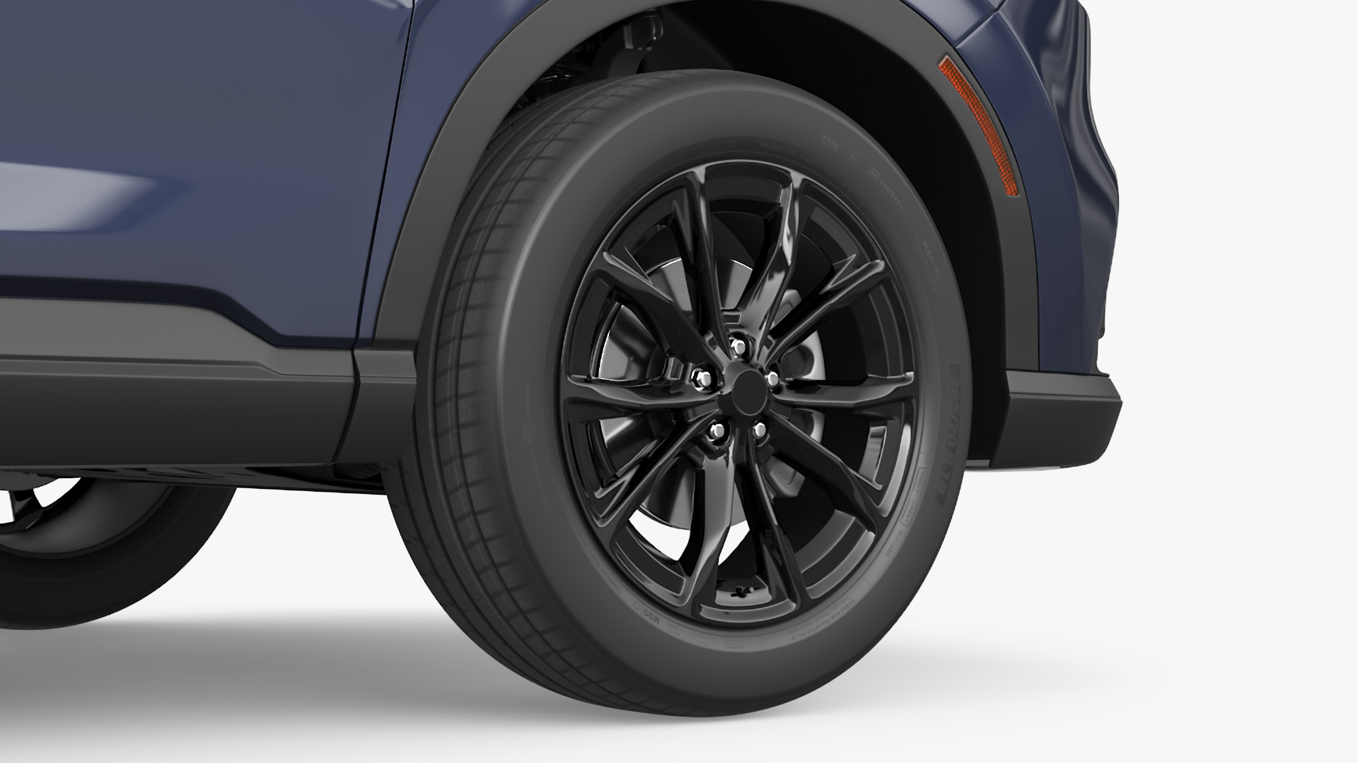 Crossover 2025 Blue 3D model