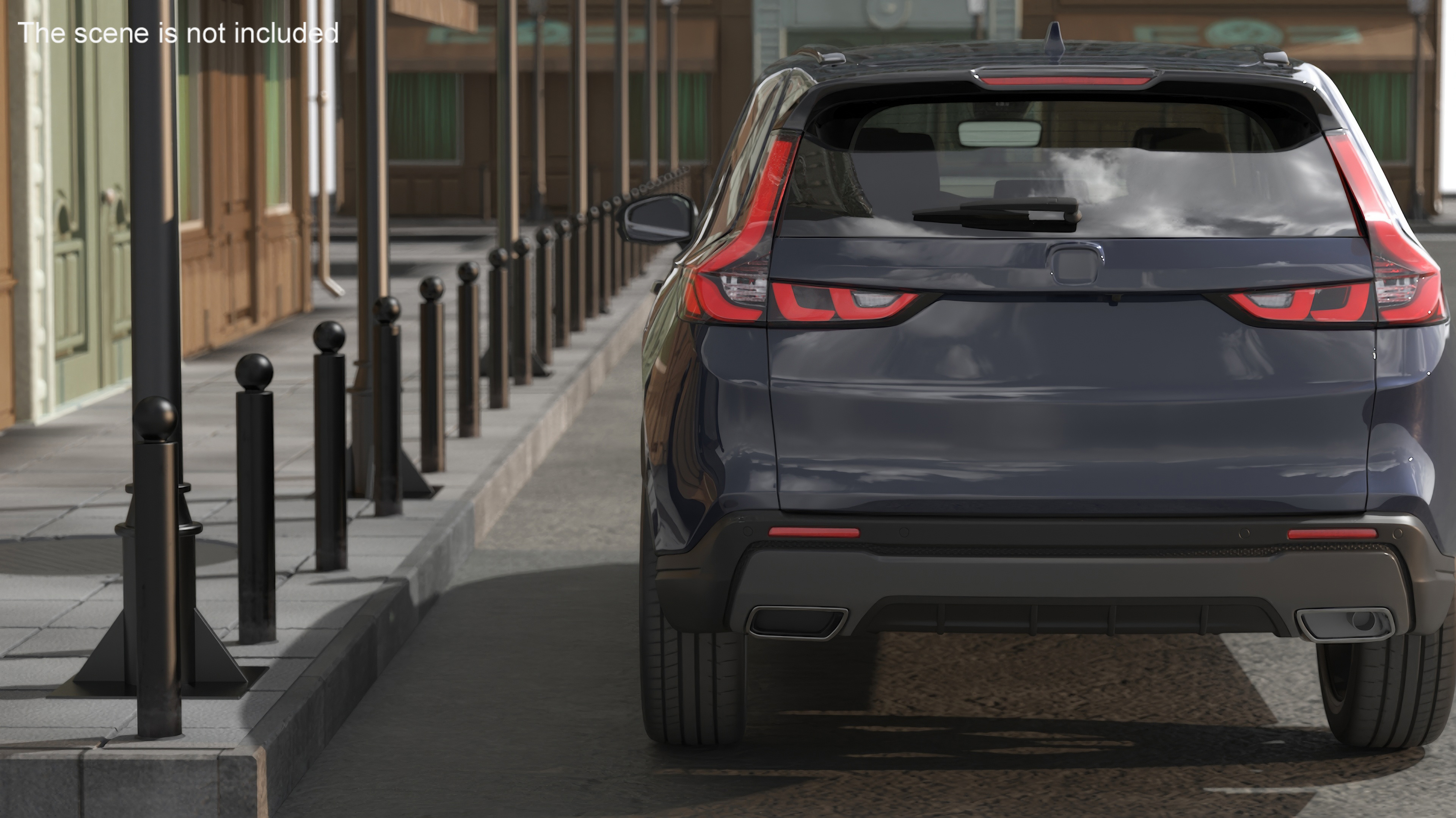 Crossover 2025 Blue 3D model