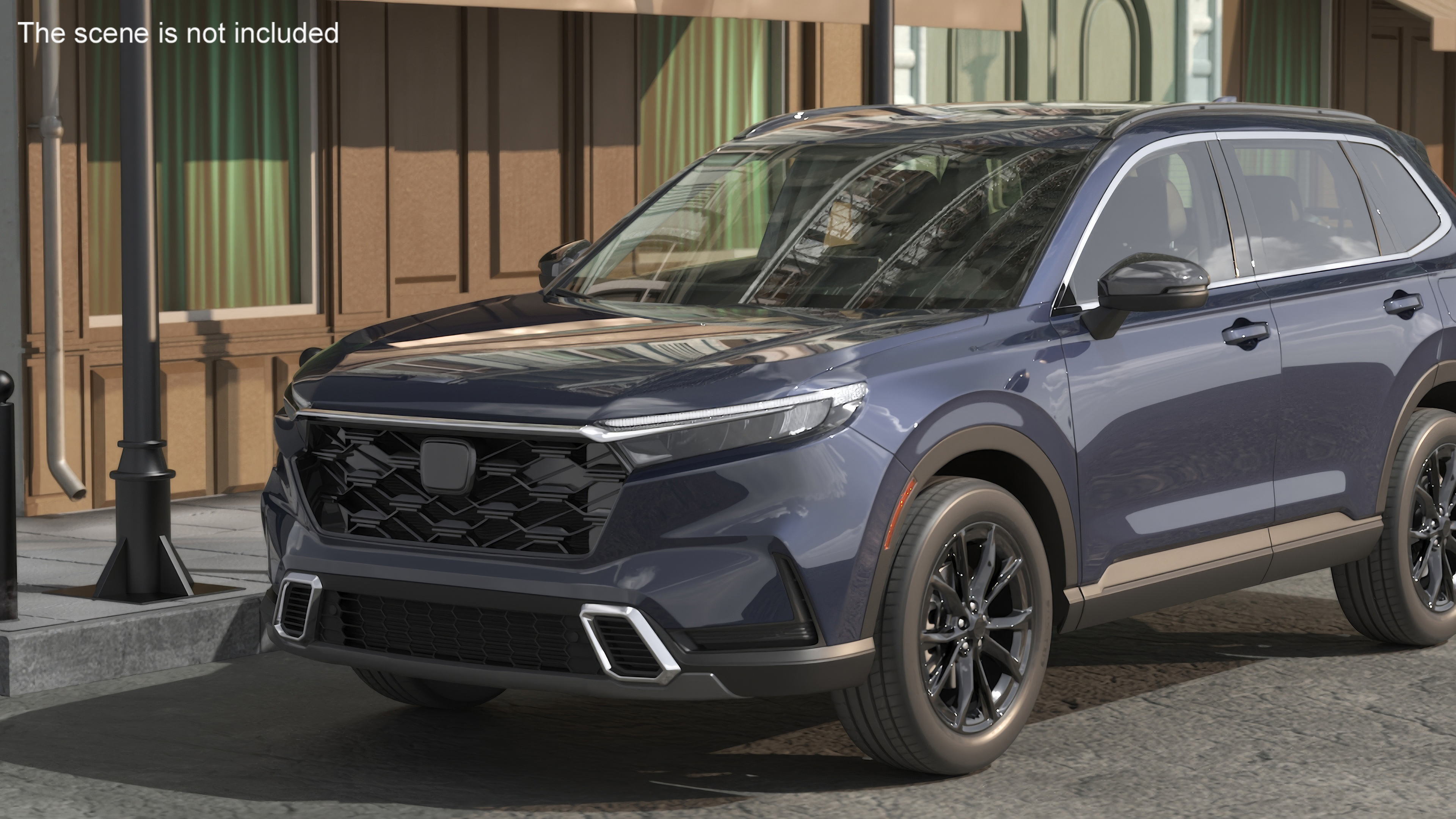 Crossover 2025 Blue 3D model