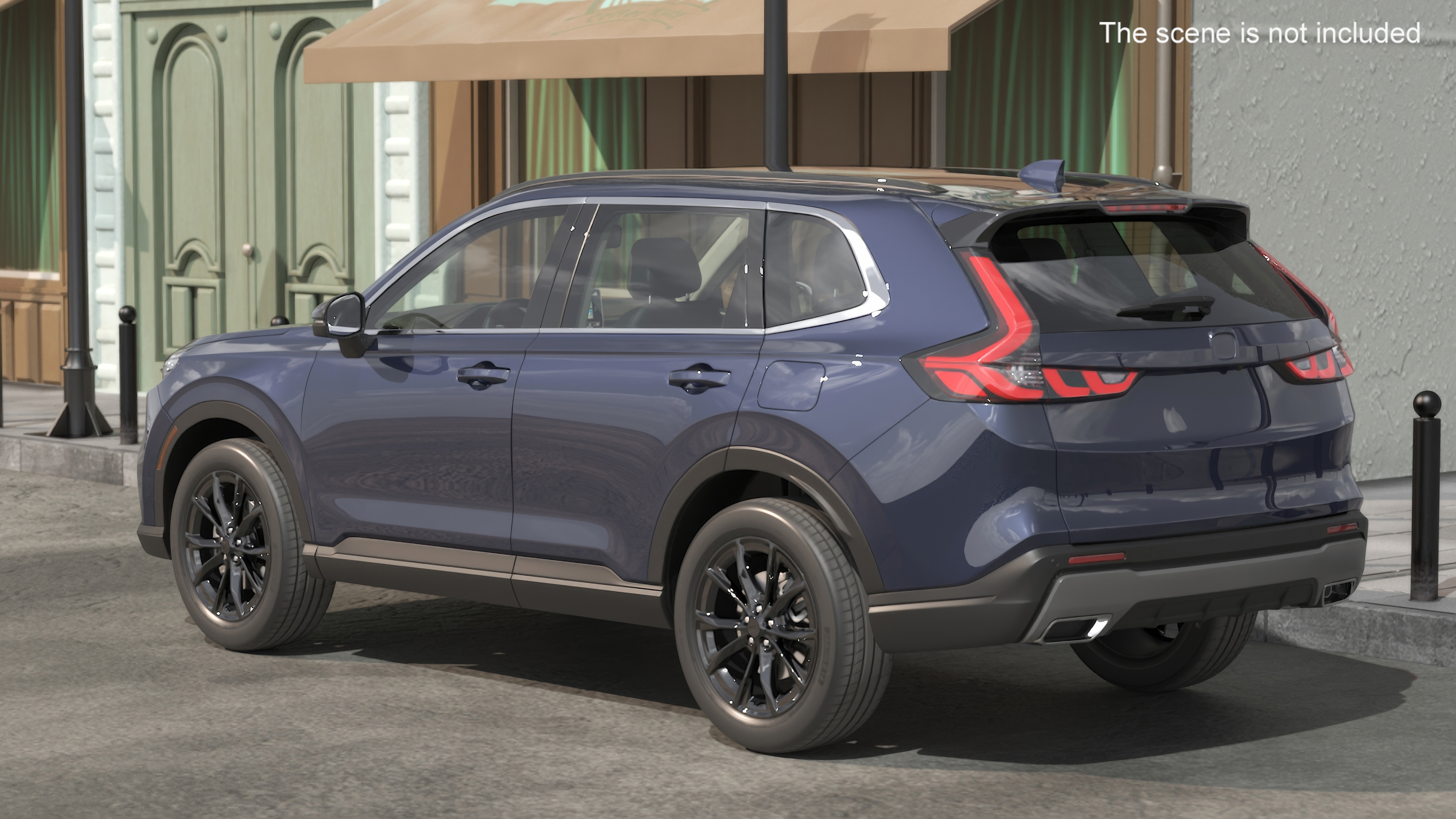 Crossover 2025 Blue 3D model