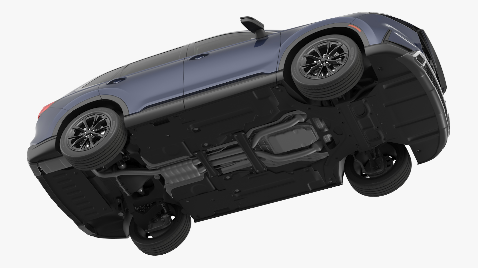 Crossover 2025 Blue 3D model