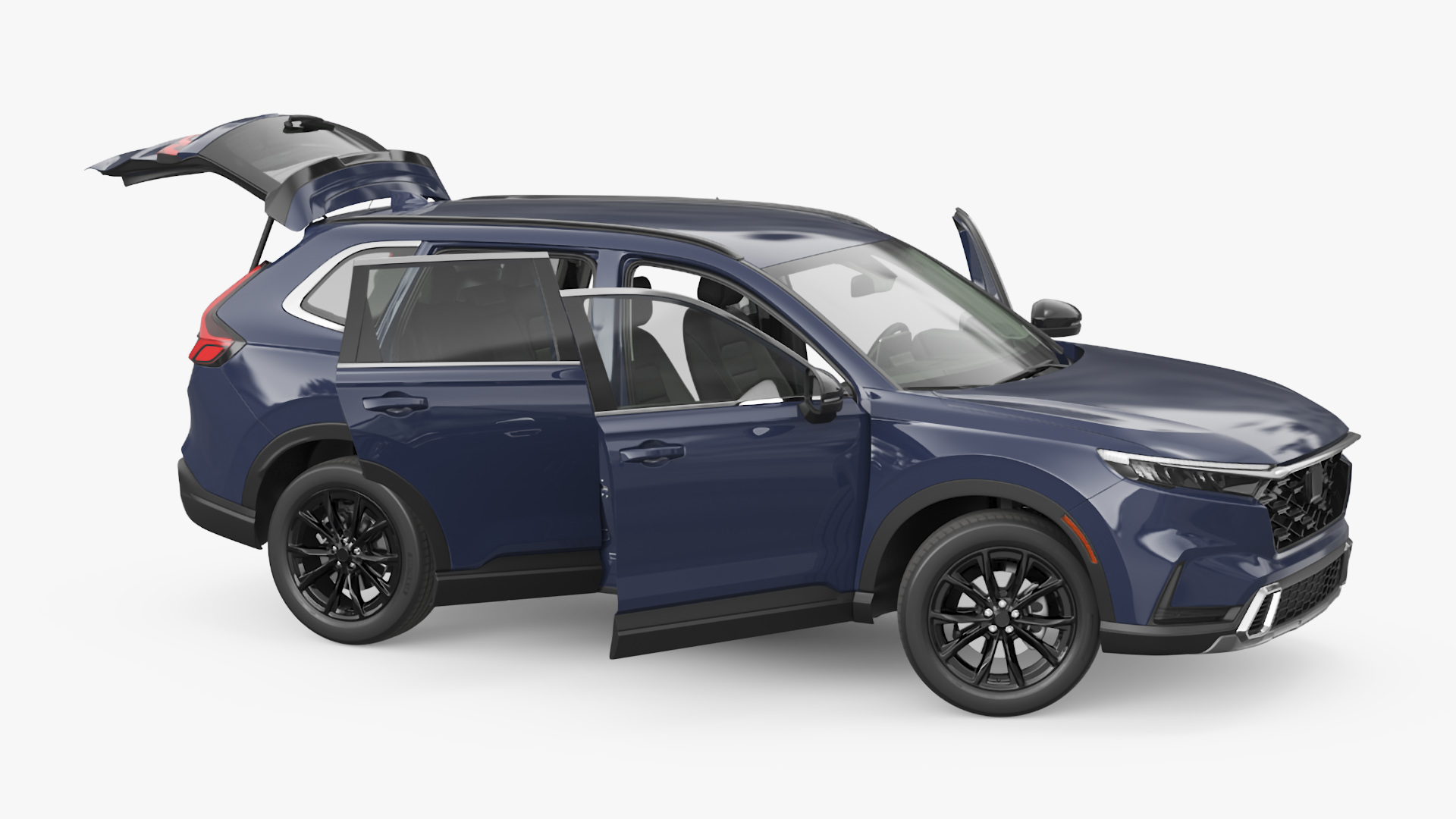Crossover 2025 Blue 3D model