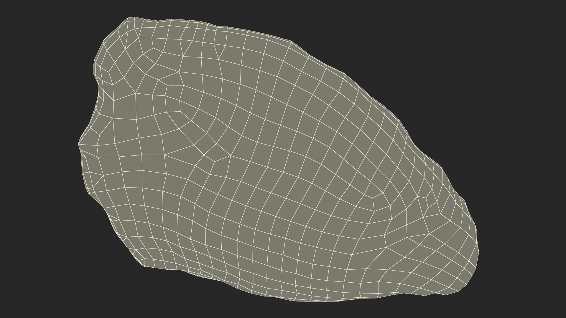 3D Closed Oyster model
