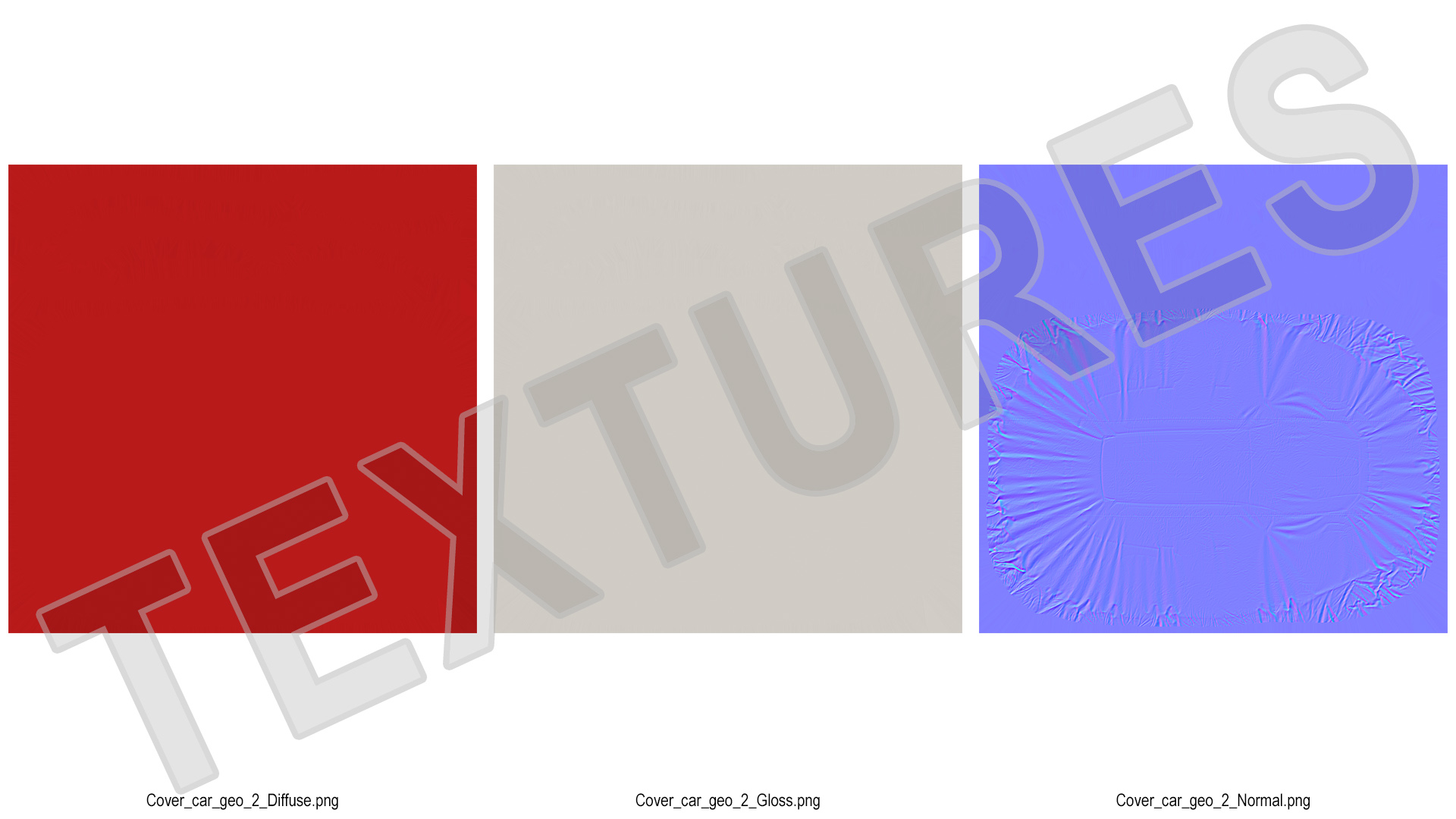 SUV Cover Material Protection 3D model