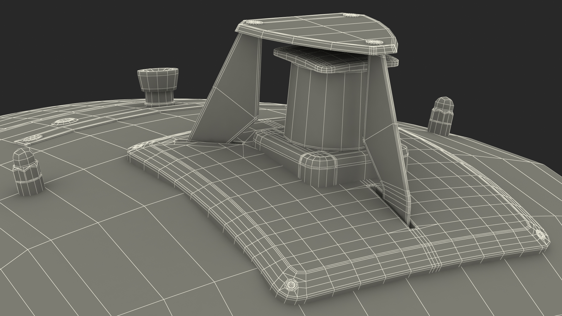 Fully Automated Floor Cleaner 3D model
