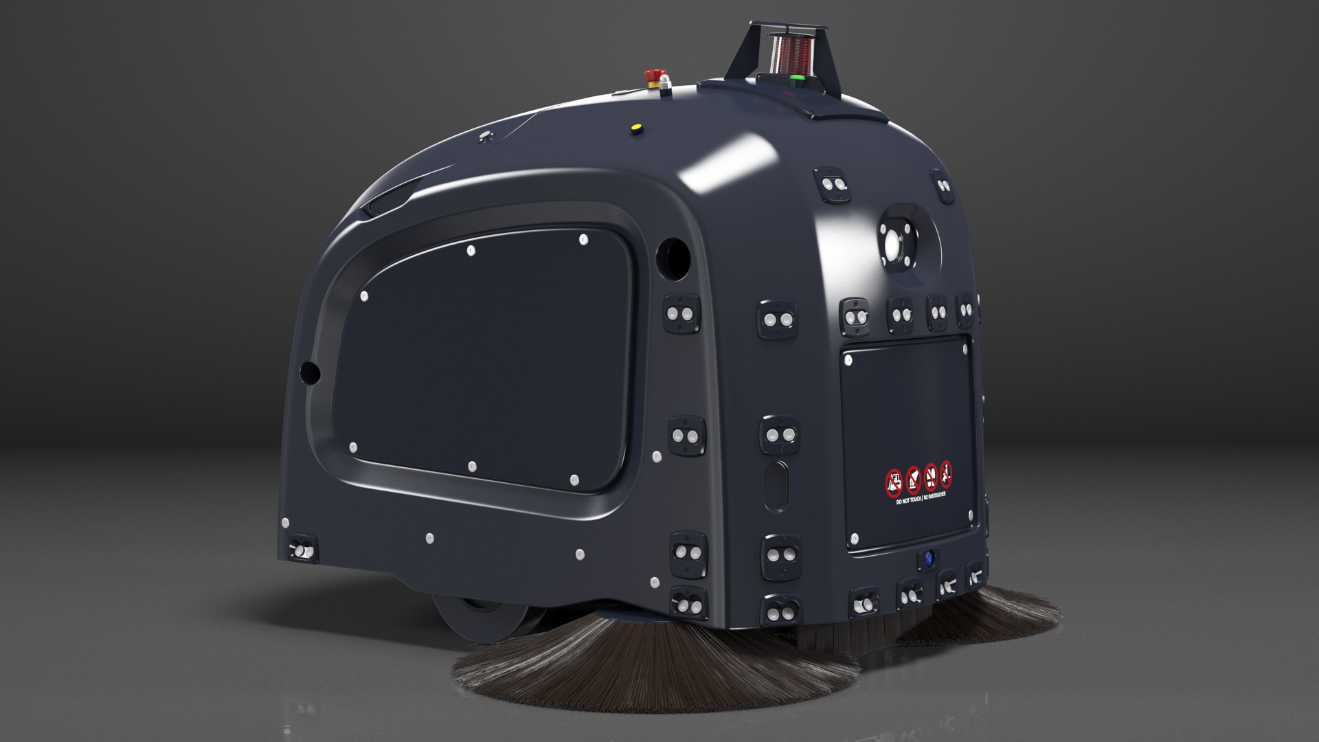 Fully Automated Floor Cleaner 3D model