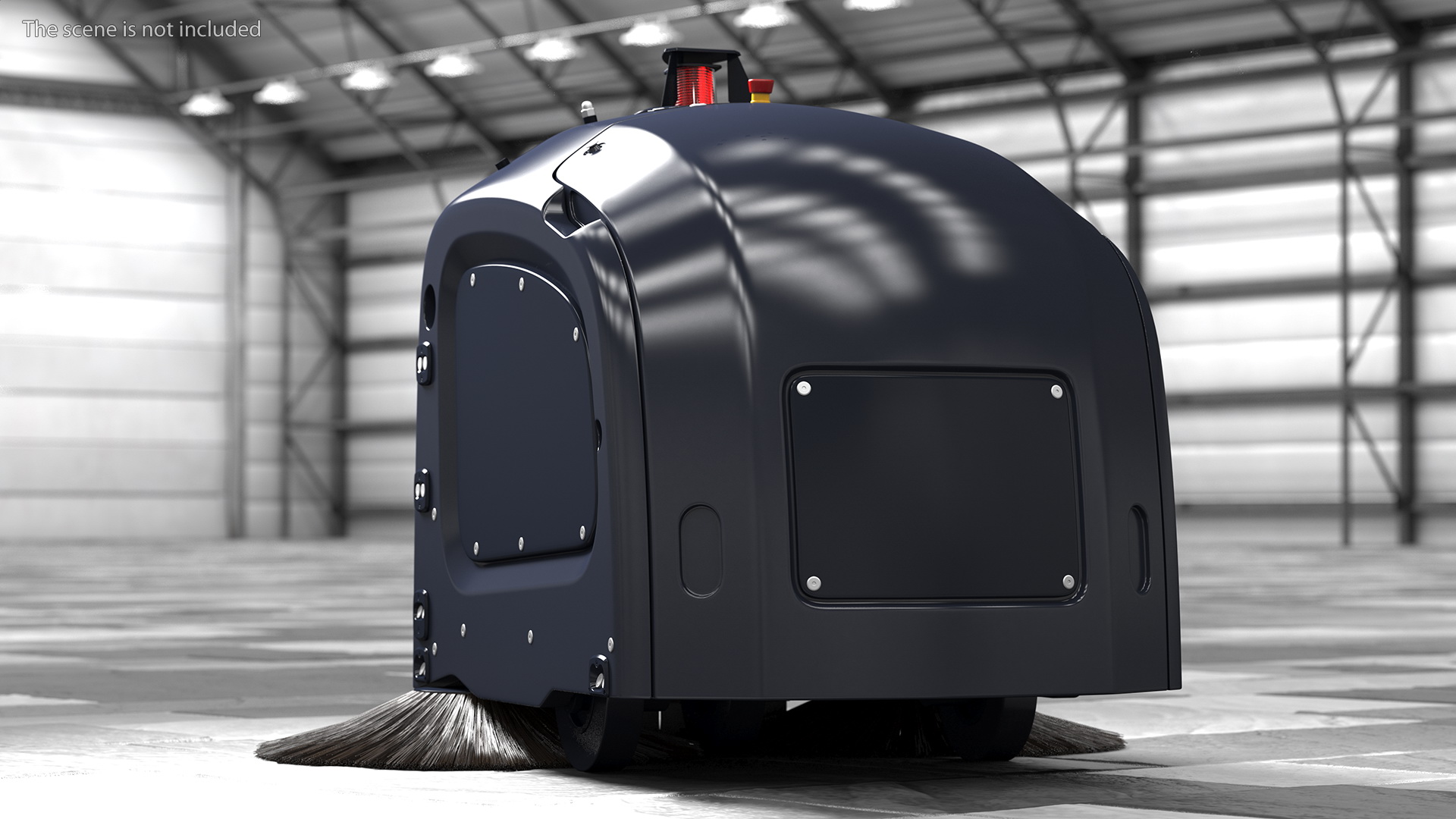 Fully Automated Floor Cleaner 3D model