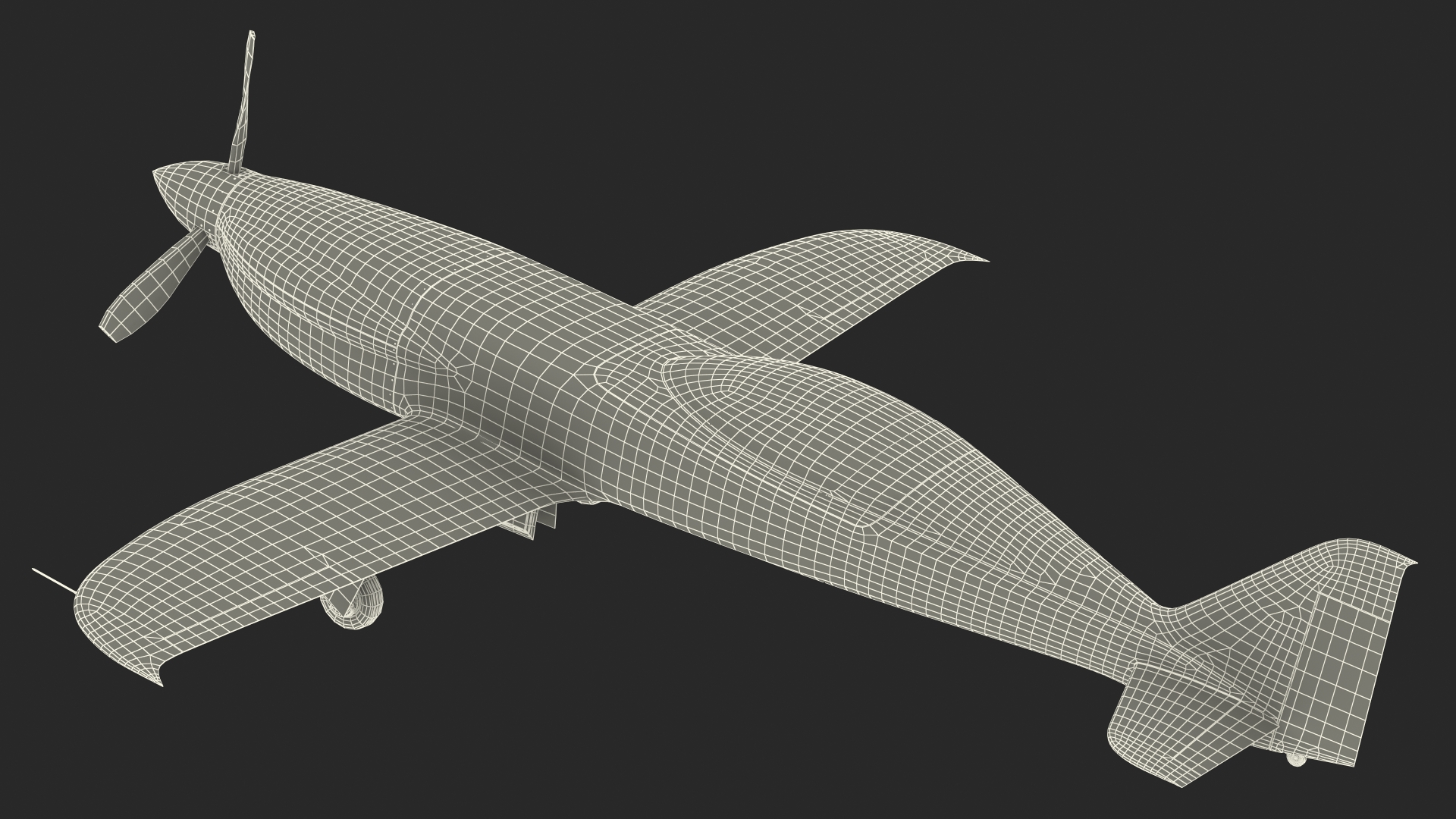Rolls Royce ACCEL Electric Aircraft Rigged 3D