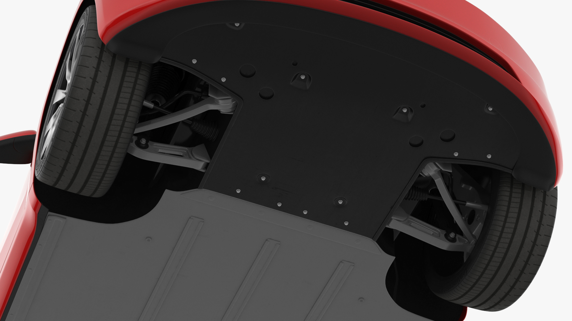 Tesla Model 3 2024 Red Lights On 3D