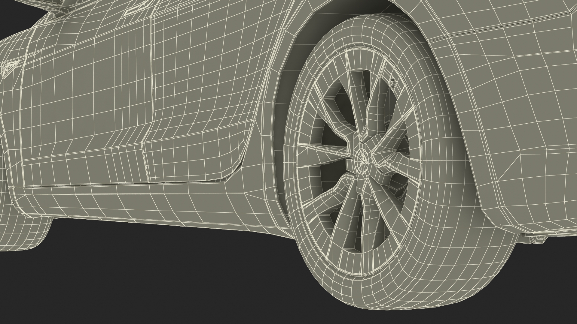 Tesla Model 3 2024 Red Lights On 3D