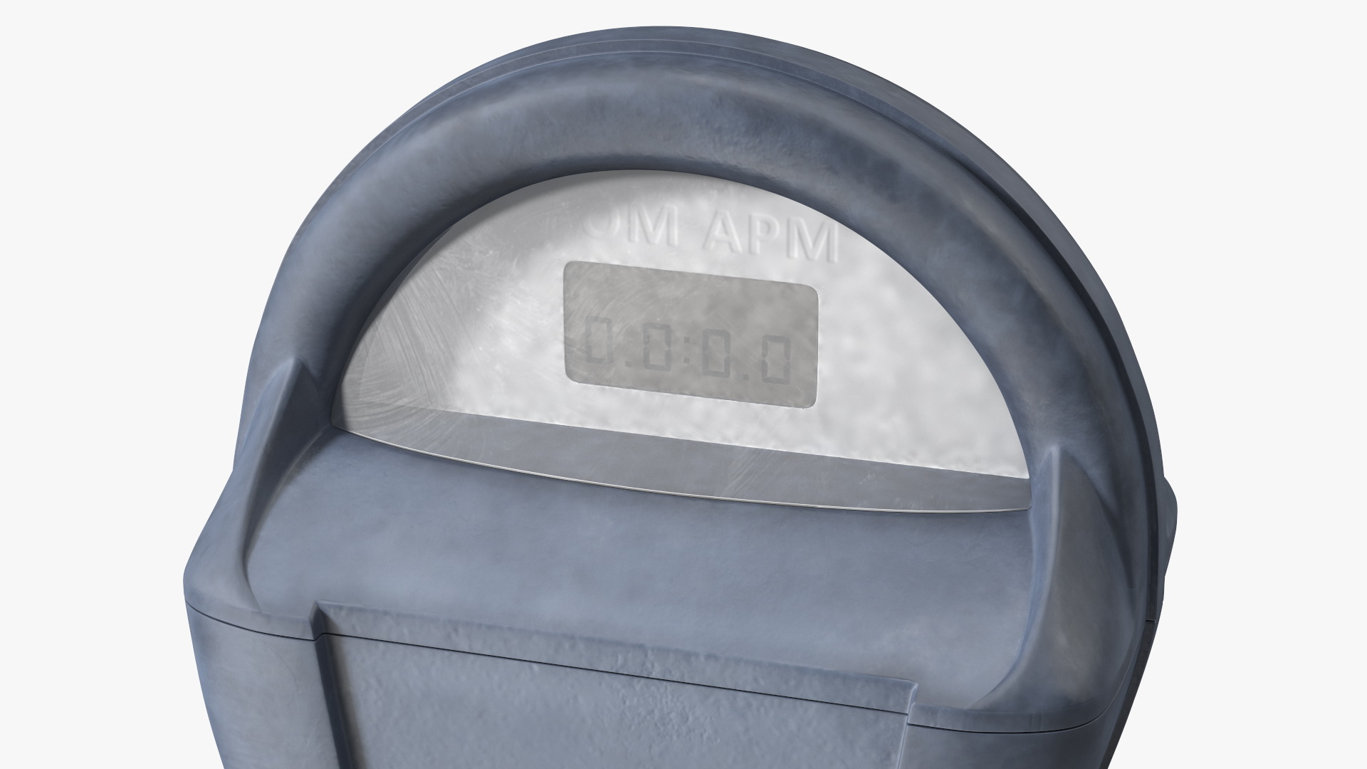 Parking Meter Dirty 3D model