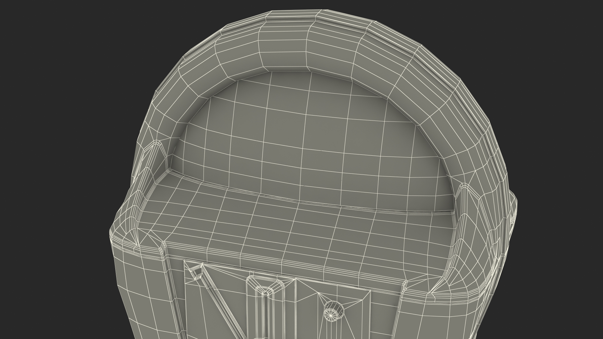 Parking Meter Dirty 3D model