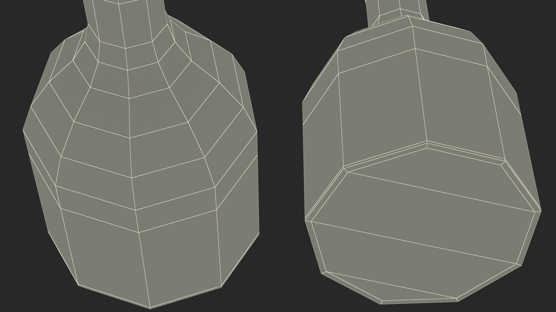 3D BRIT Award Statue Matte model