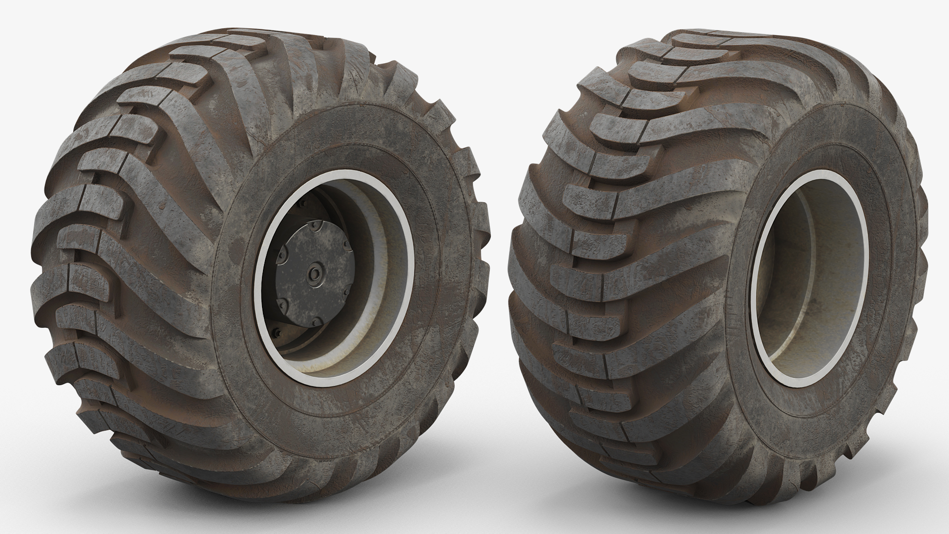 Off Road Trailer Tire Dirty, view 3