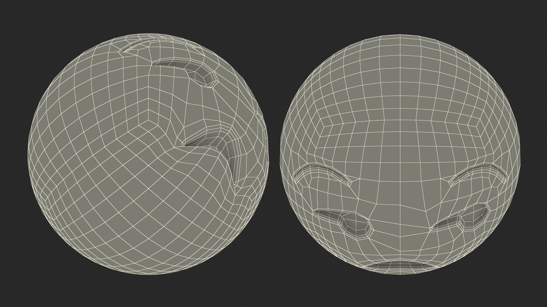 Unamused Emoji 3D model
