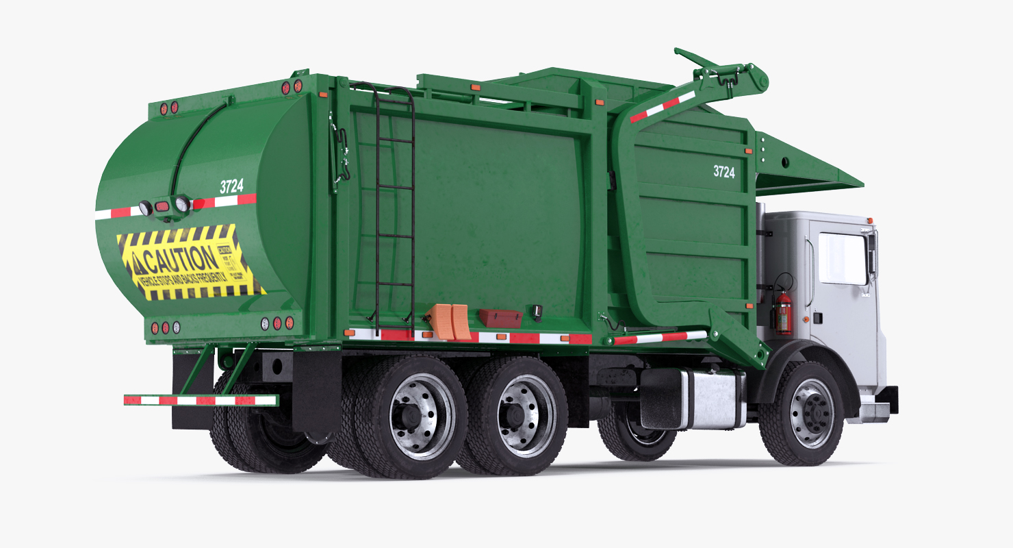 Trash Truck Generic 3D model