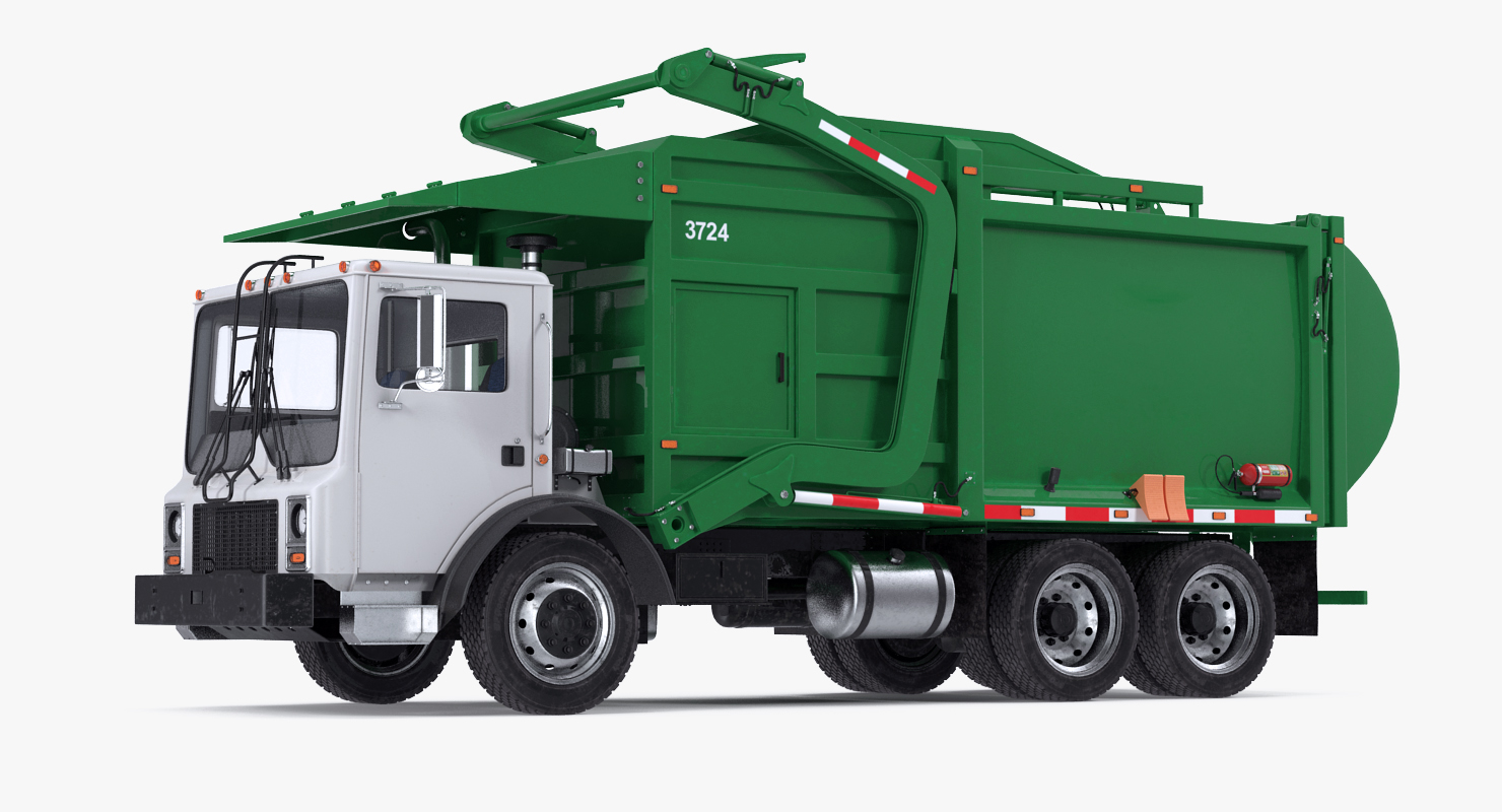 Trash Truck Generic 3D model