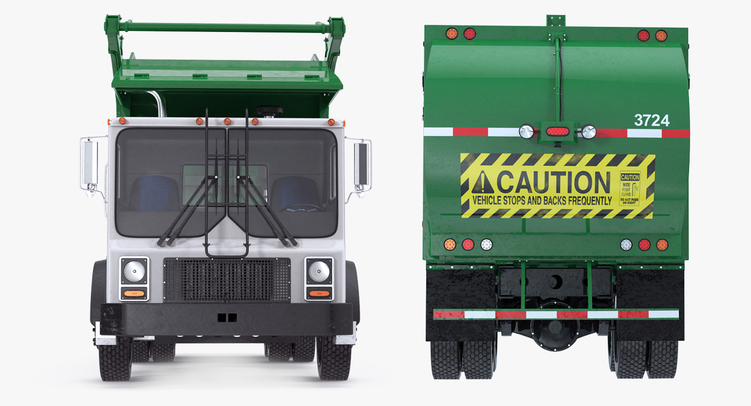 Trash Truck Generic 3D model