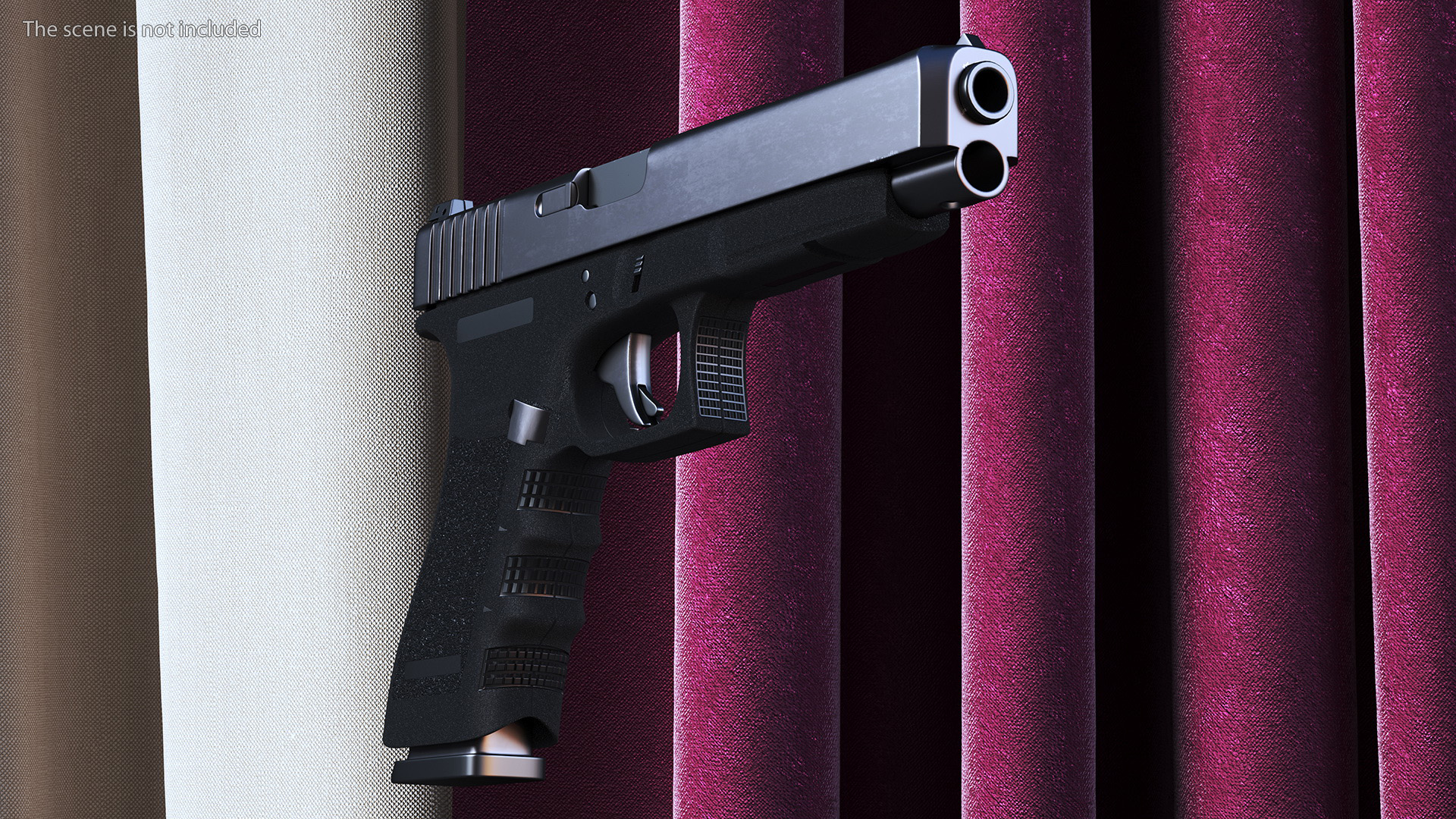 Competition Firearm 3D model