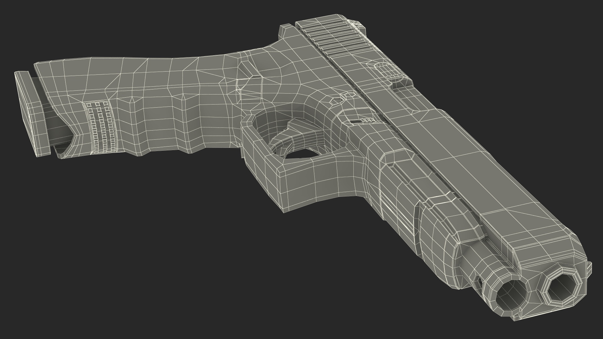Competition Firearm 3D model