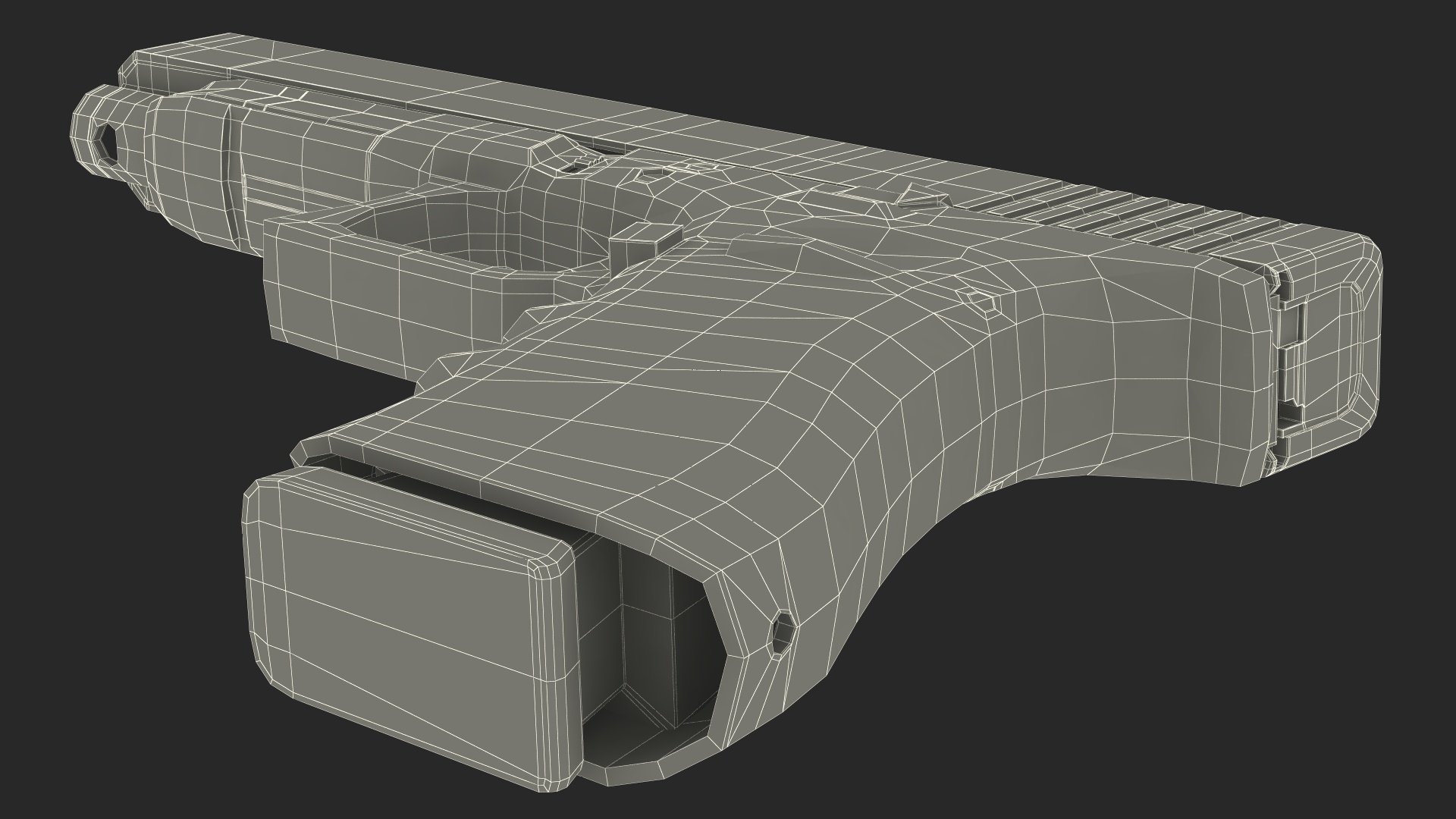 Competition Firearm 3D model
