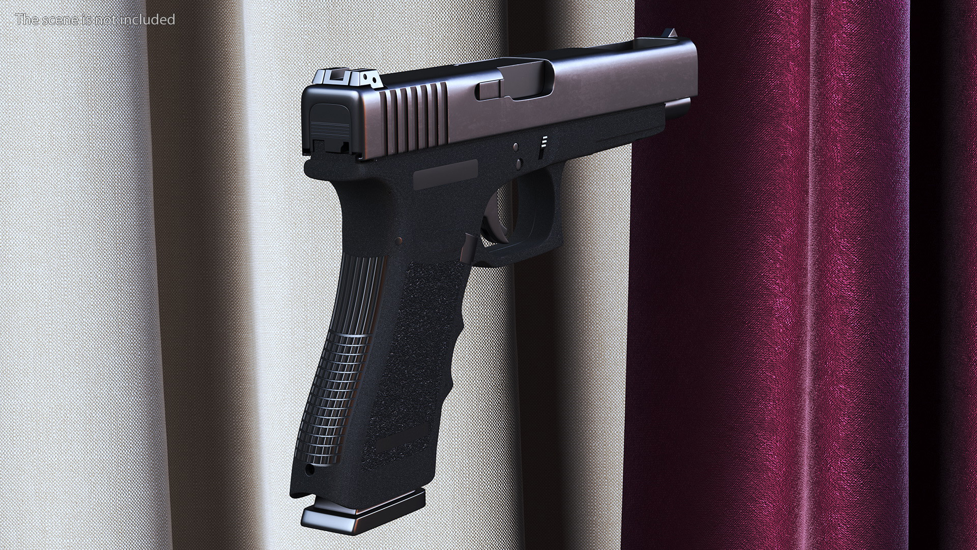 Competition Firearm 3D model