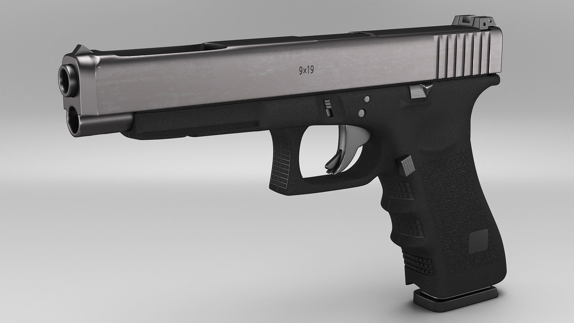 Competition Firearm 3D model