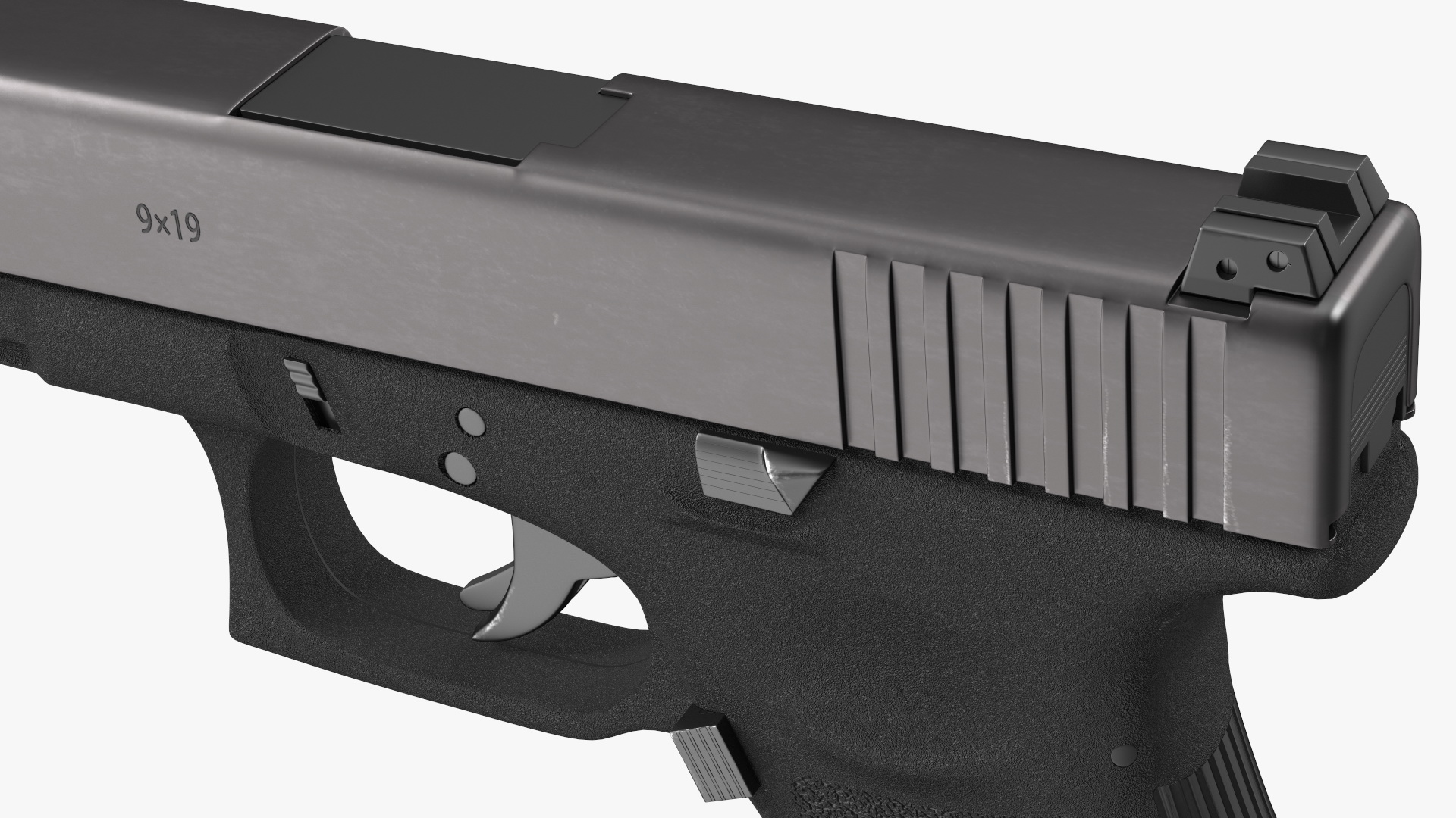 Competition Firearm 3D model