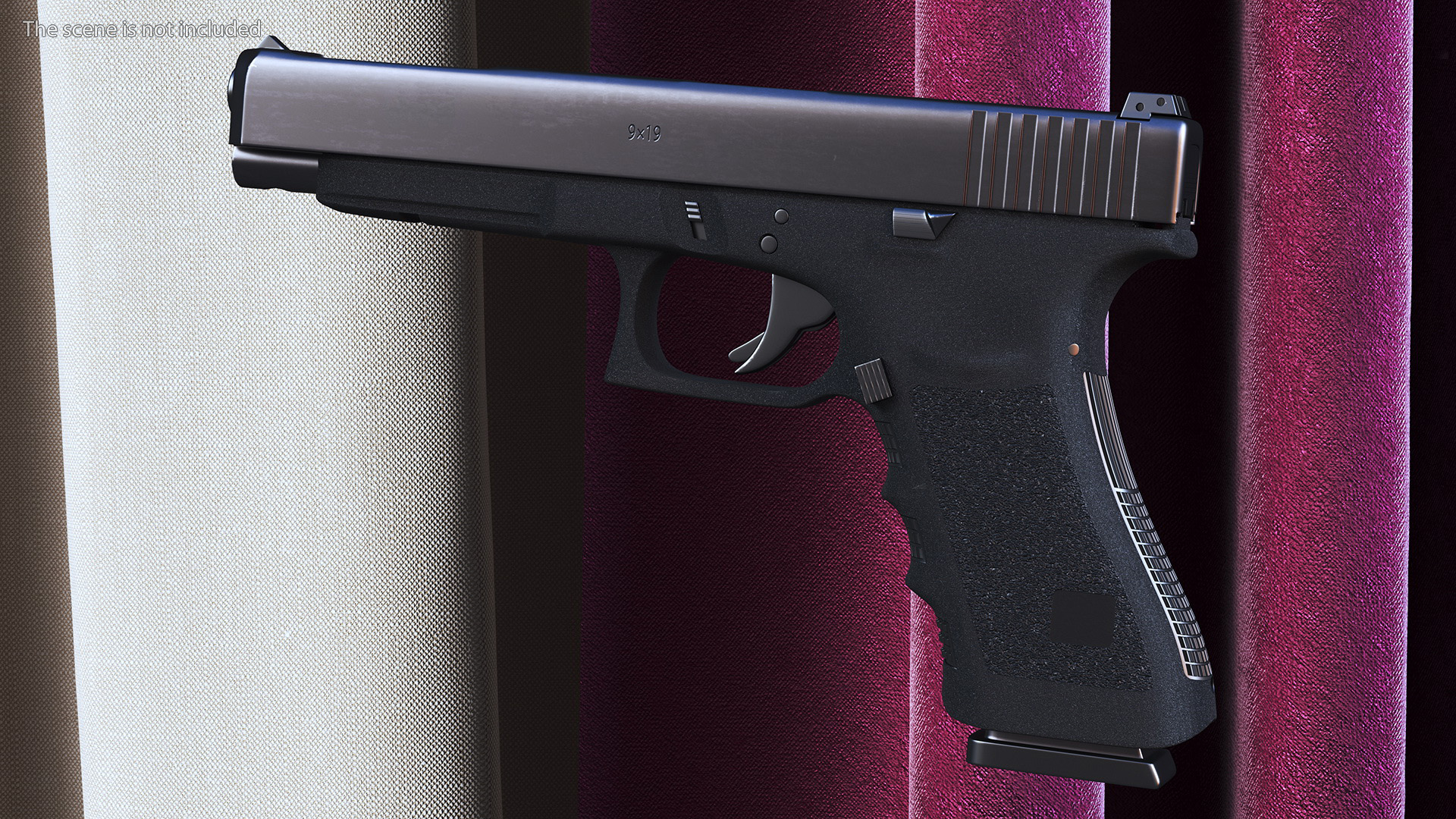 Competition Firearm 3D model