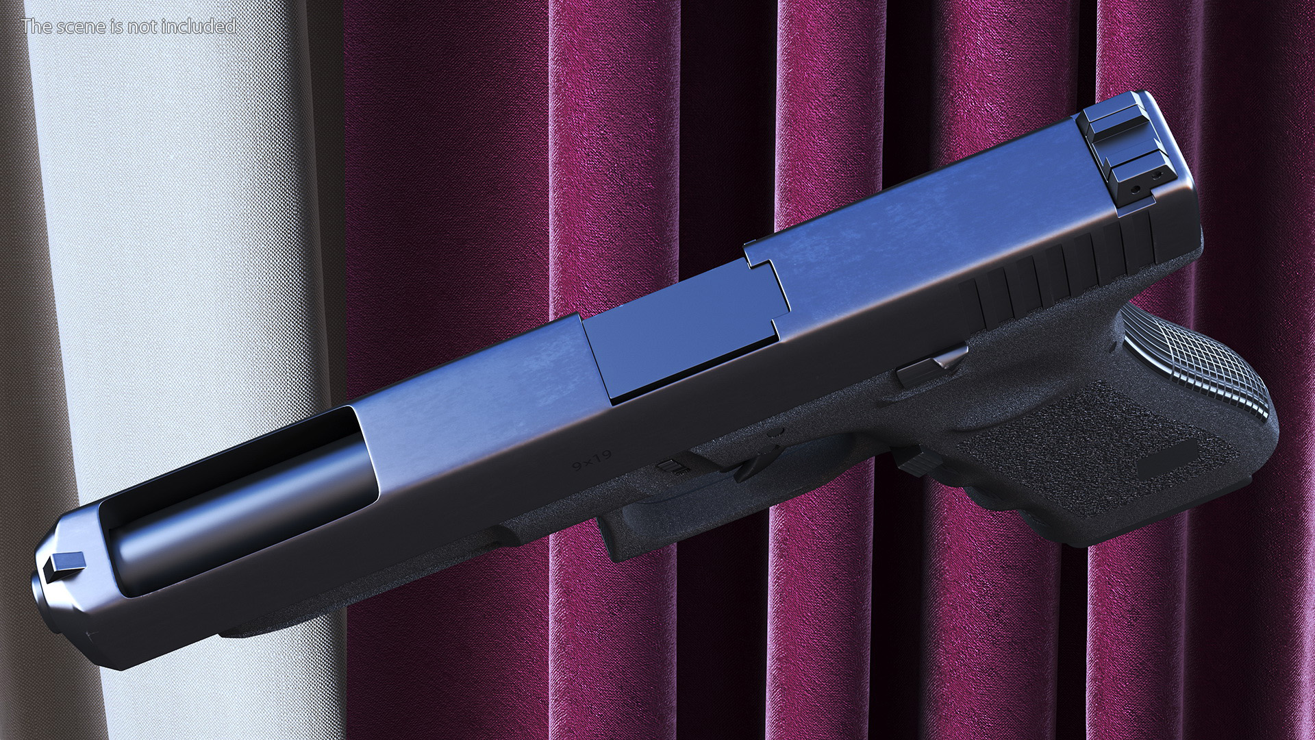 Competition Firearm 3D model