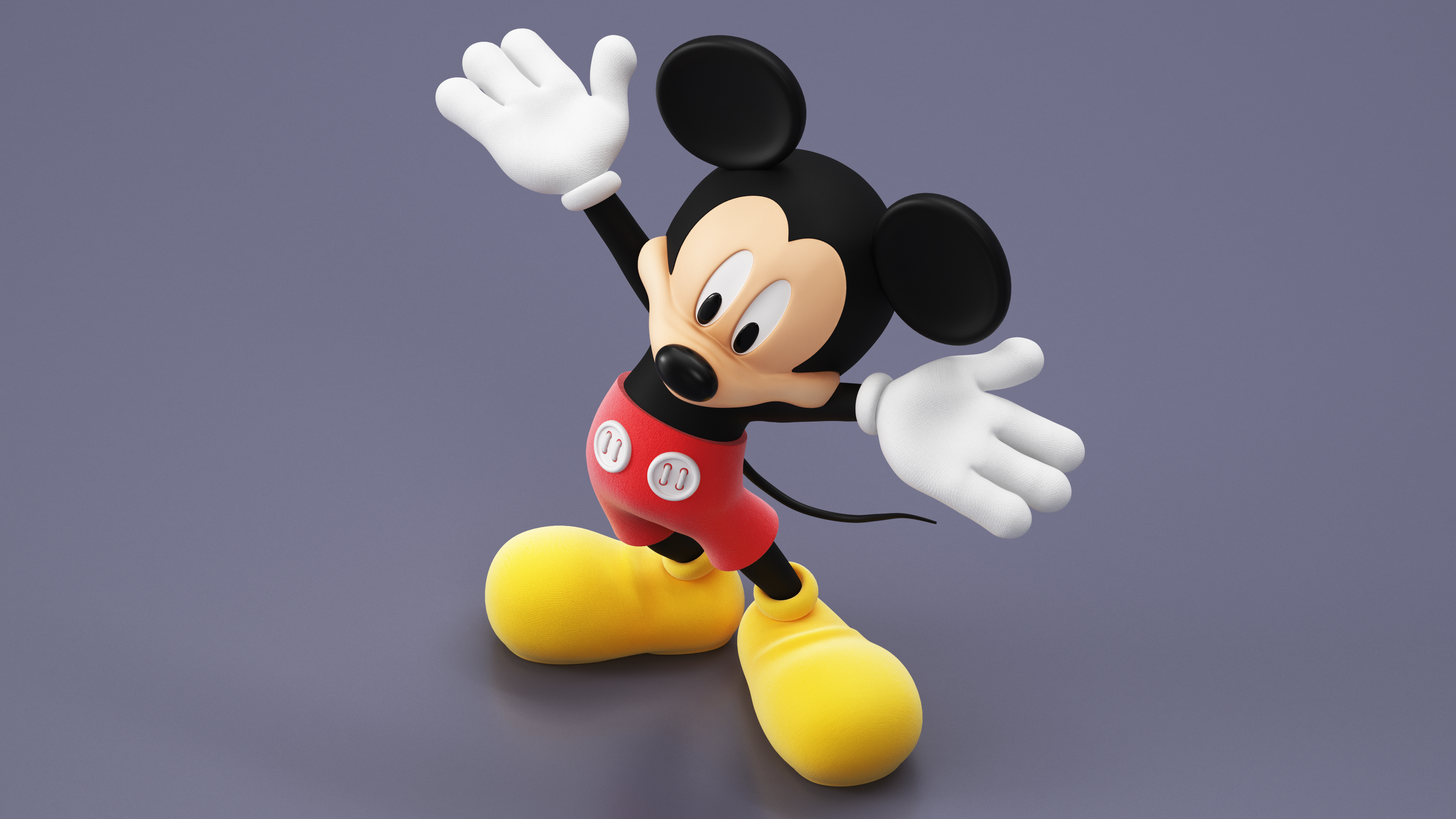 Happy Mickey Mouse Character, view 11
