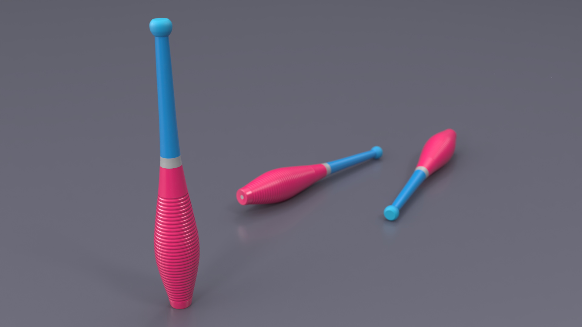 Pirouette Grip Pink 3D model