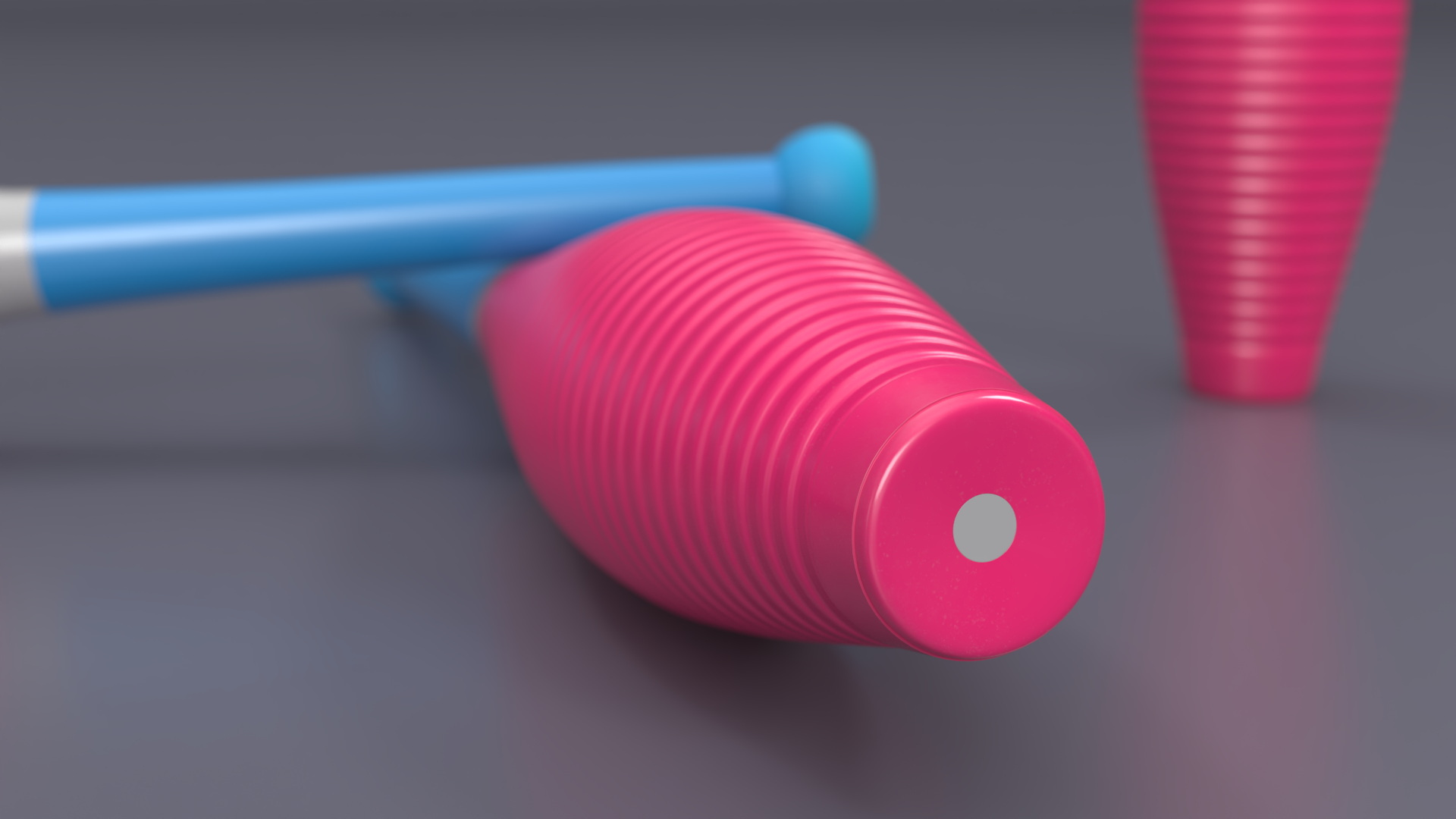 Pirouette Grip Pink 3D model