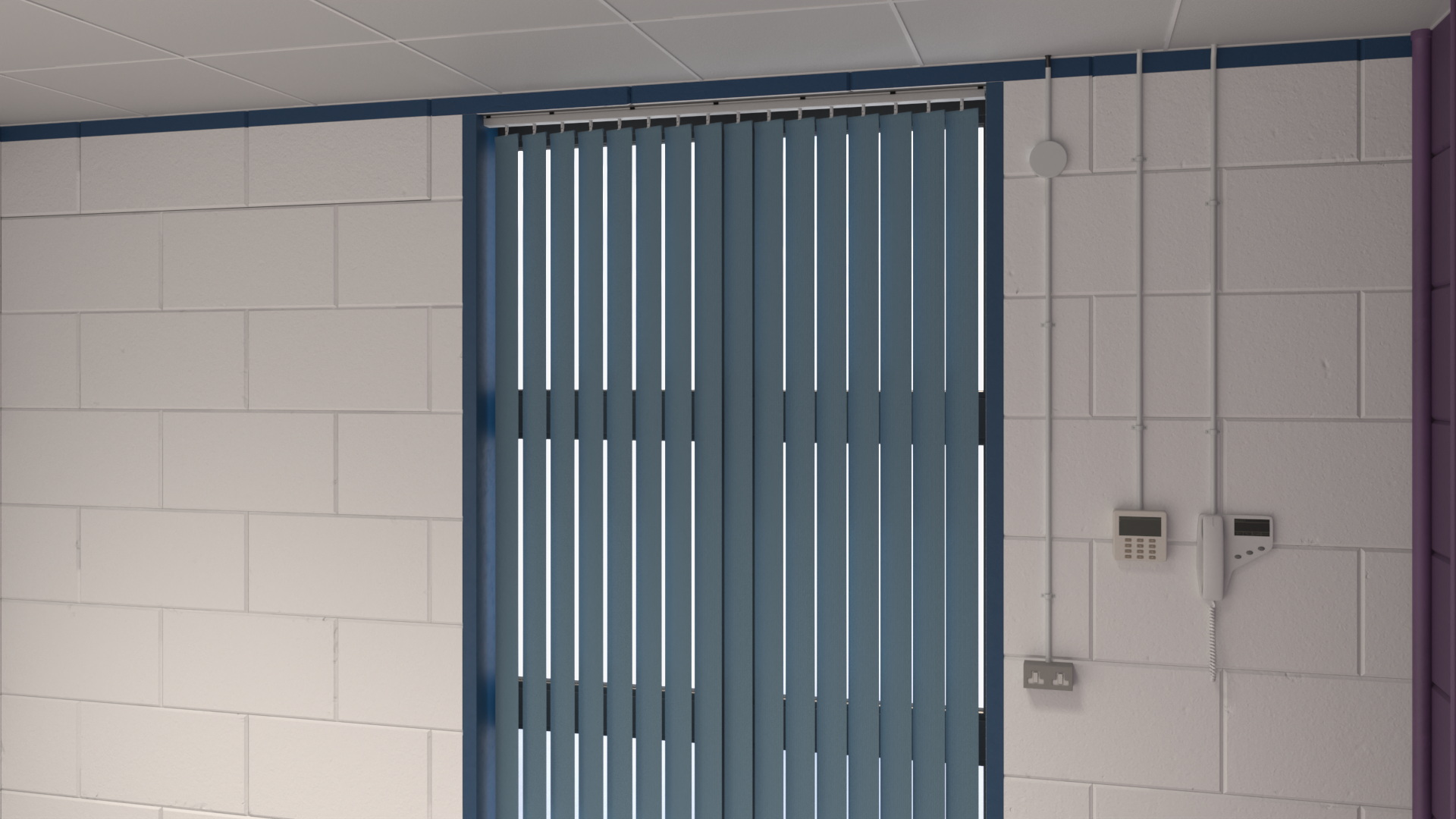Empty Utility Room Interior, view 2