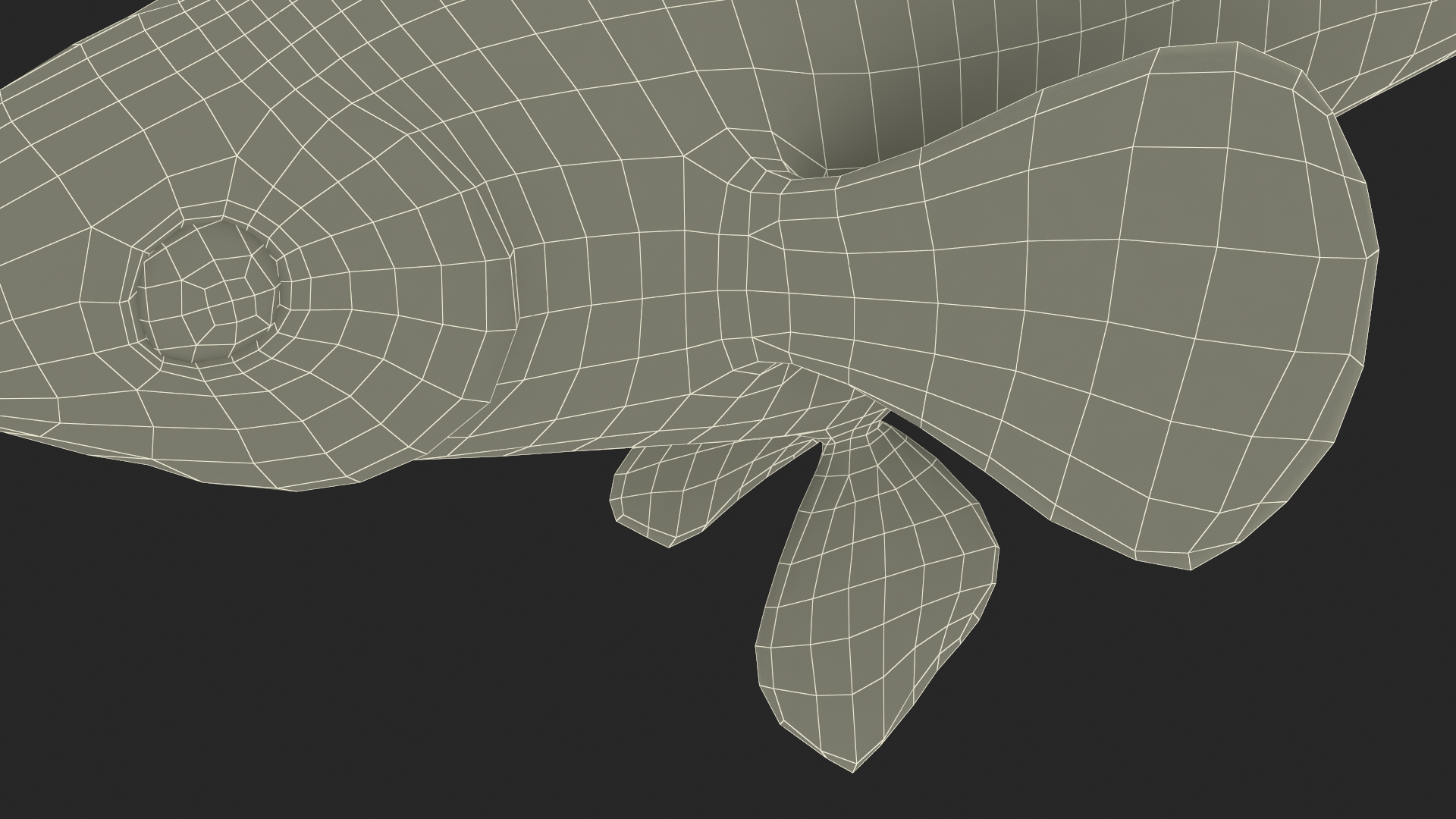 Guppy Fish Malachite Rigged 3D