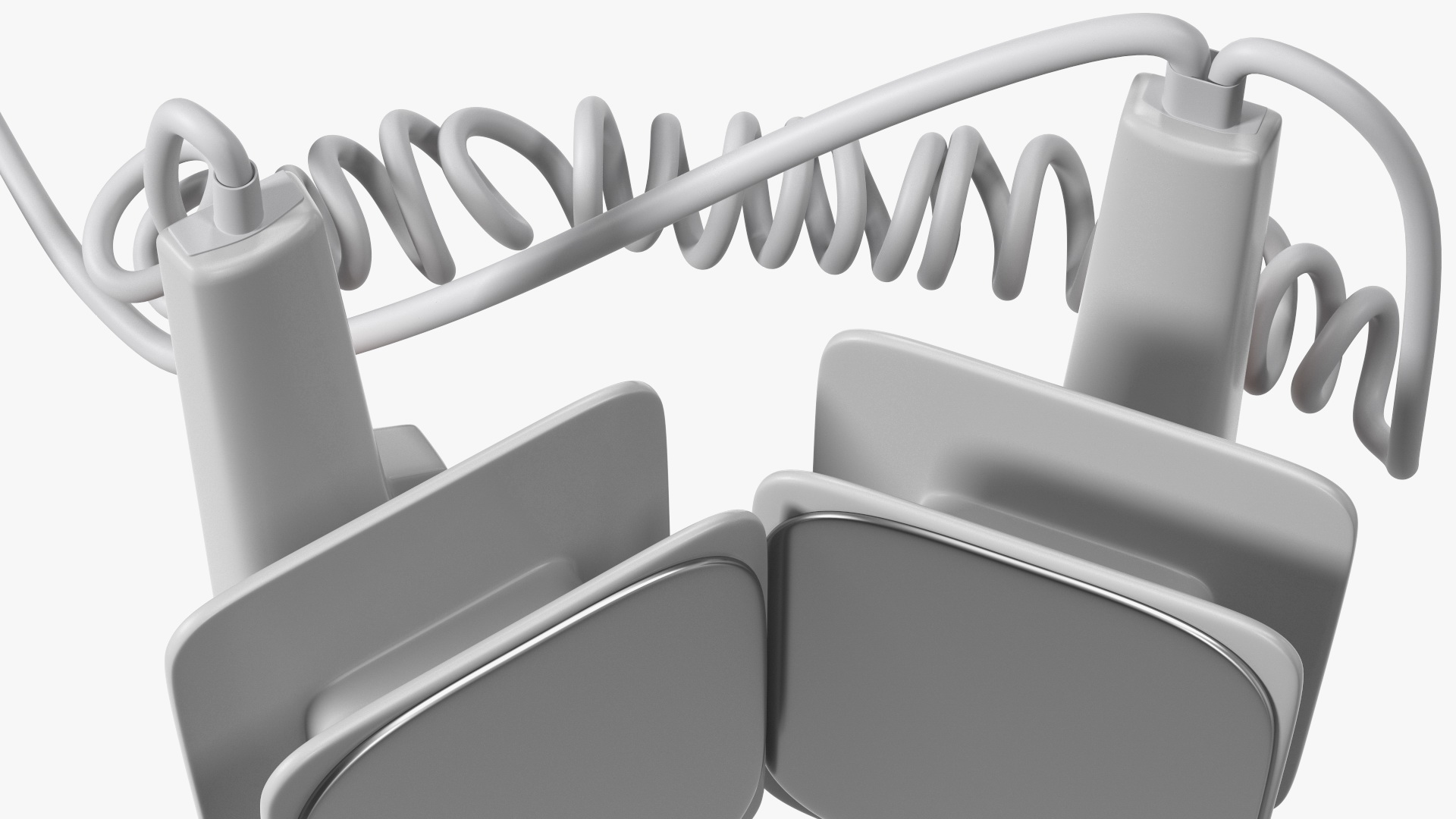 Detachable Defibrillator Pads 3D model