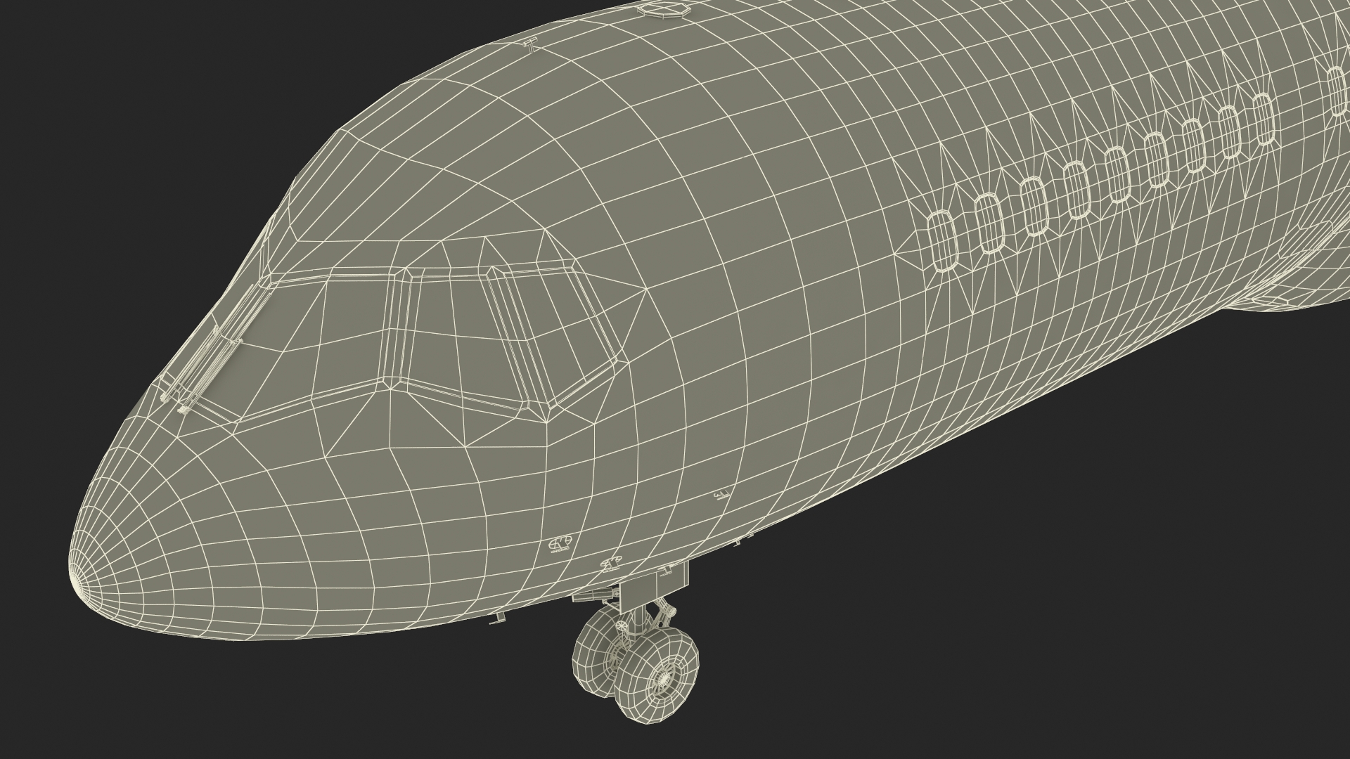 3D Single Aisle Airliner