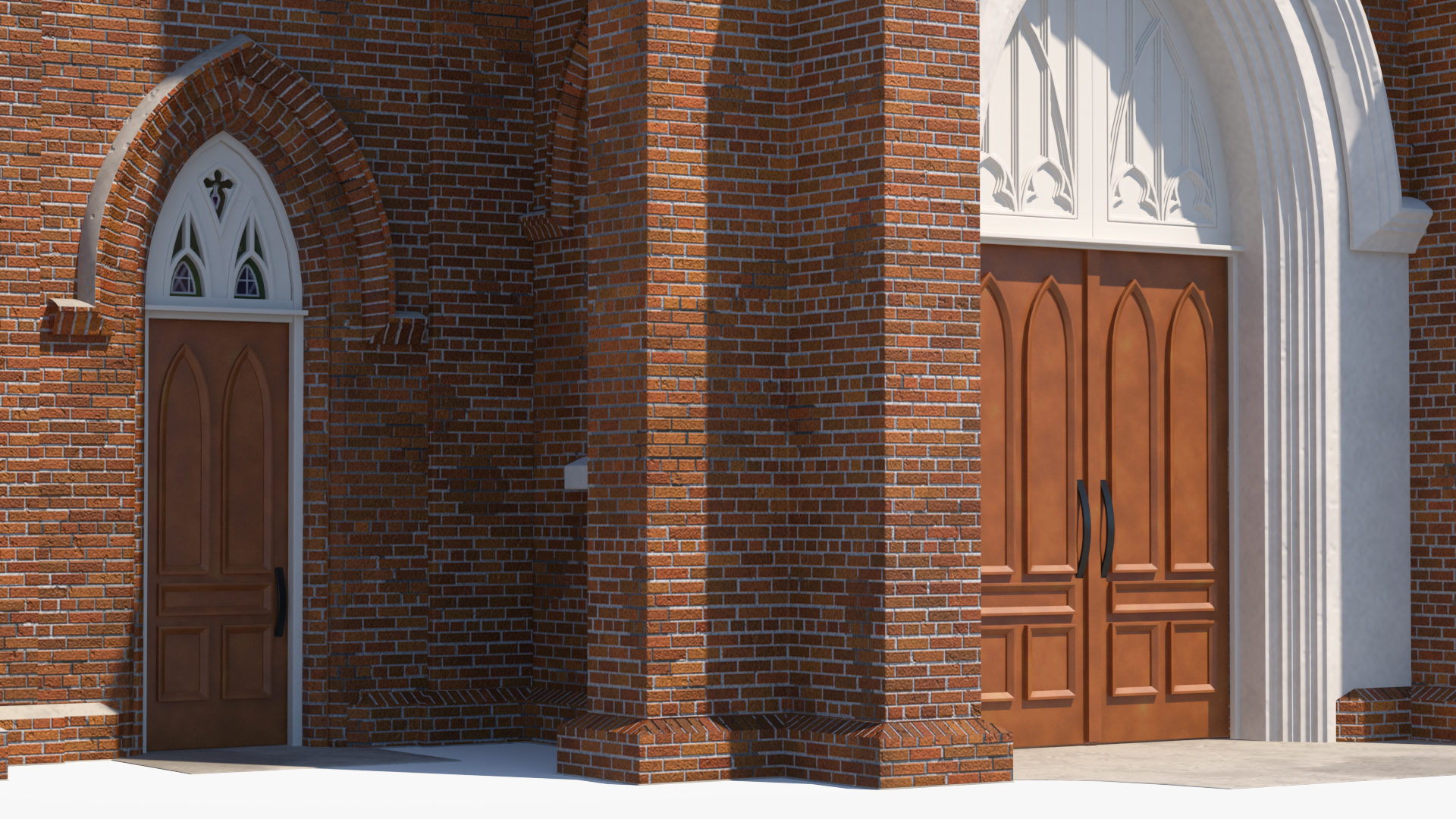 3D model Vincent Ferrer Catholic Church