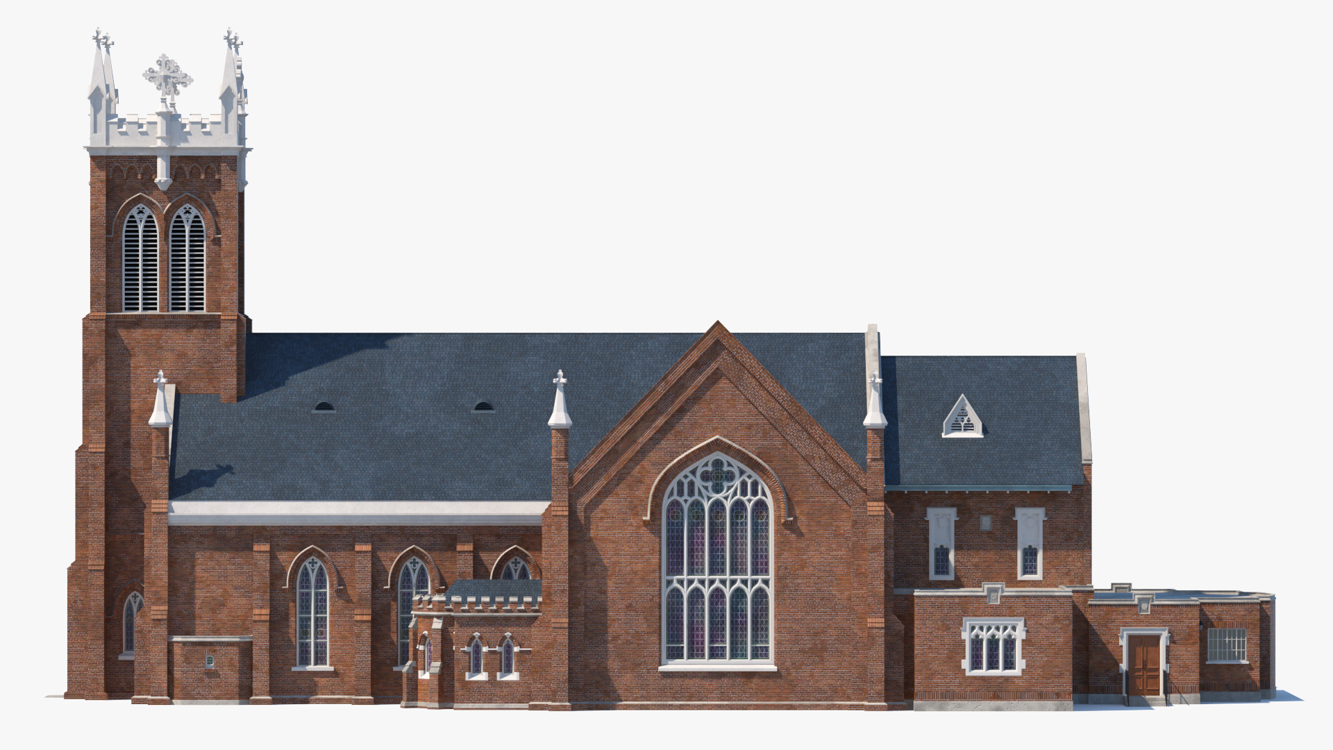 3D model Vincent Ferrer Catholic Church