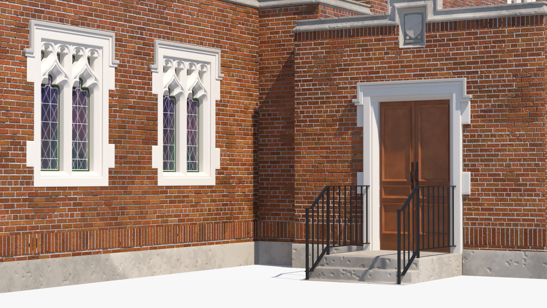 3D model Vincent Ferrer Catholic Church