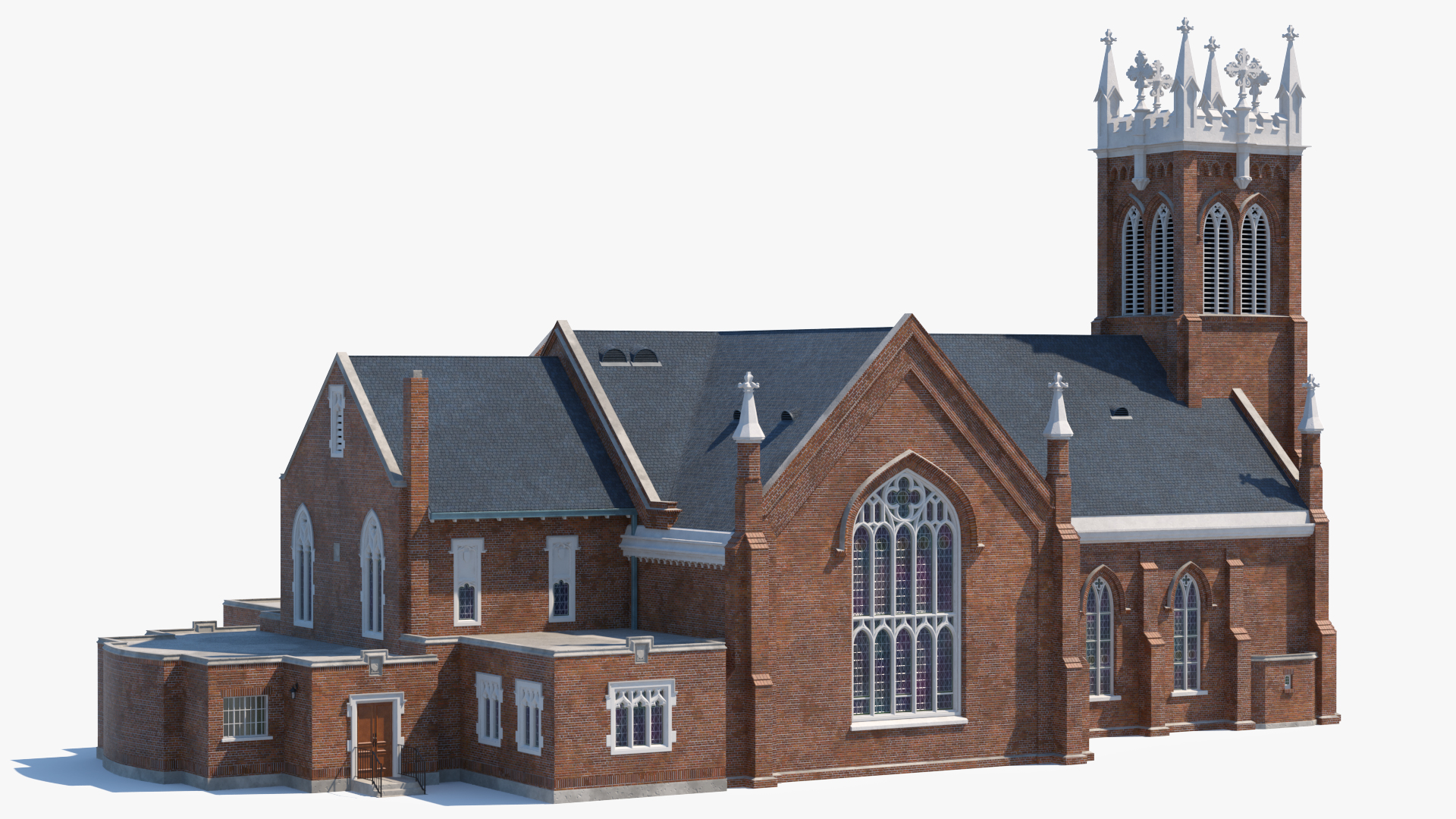 3D model Vincent Ferrer Catholic Church