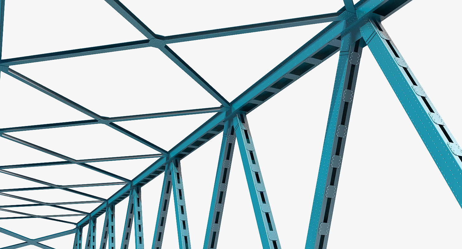 Railway Bridge Section 3D
