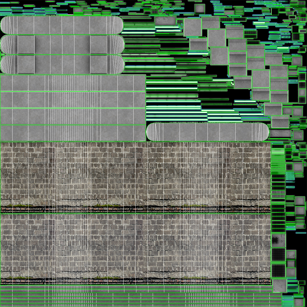 Railway Bridge Section 3D
