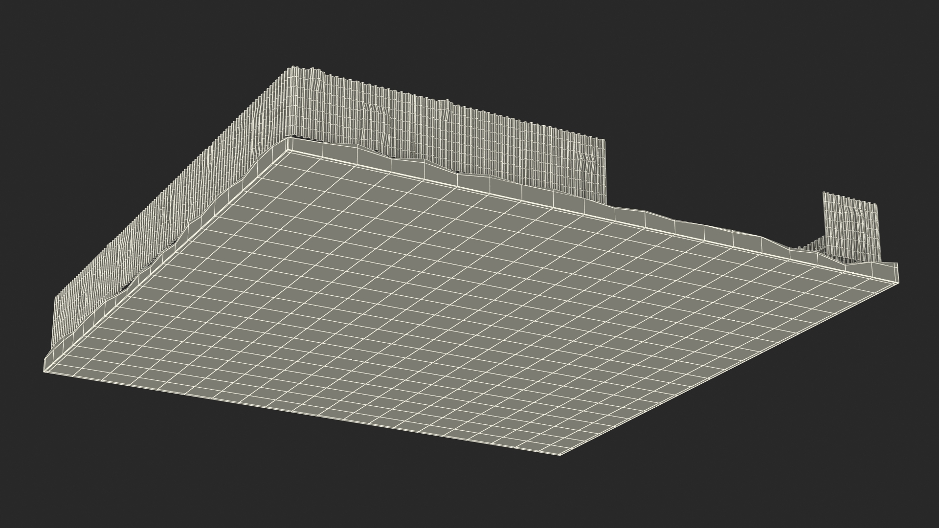 3D Urban Construction Site model