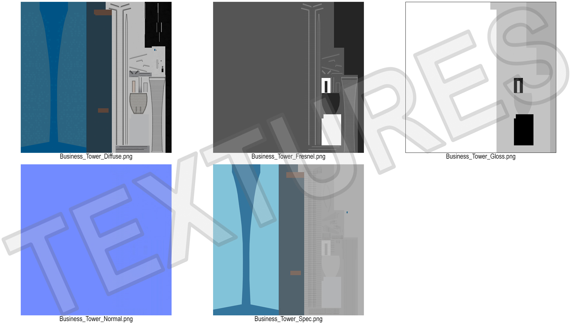 Business Tower 3D model