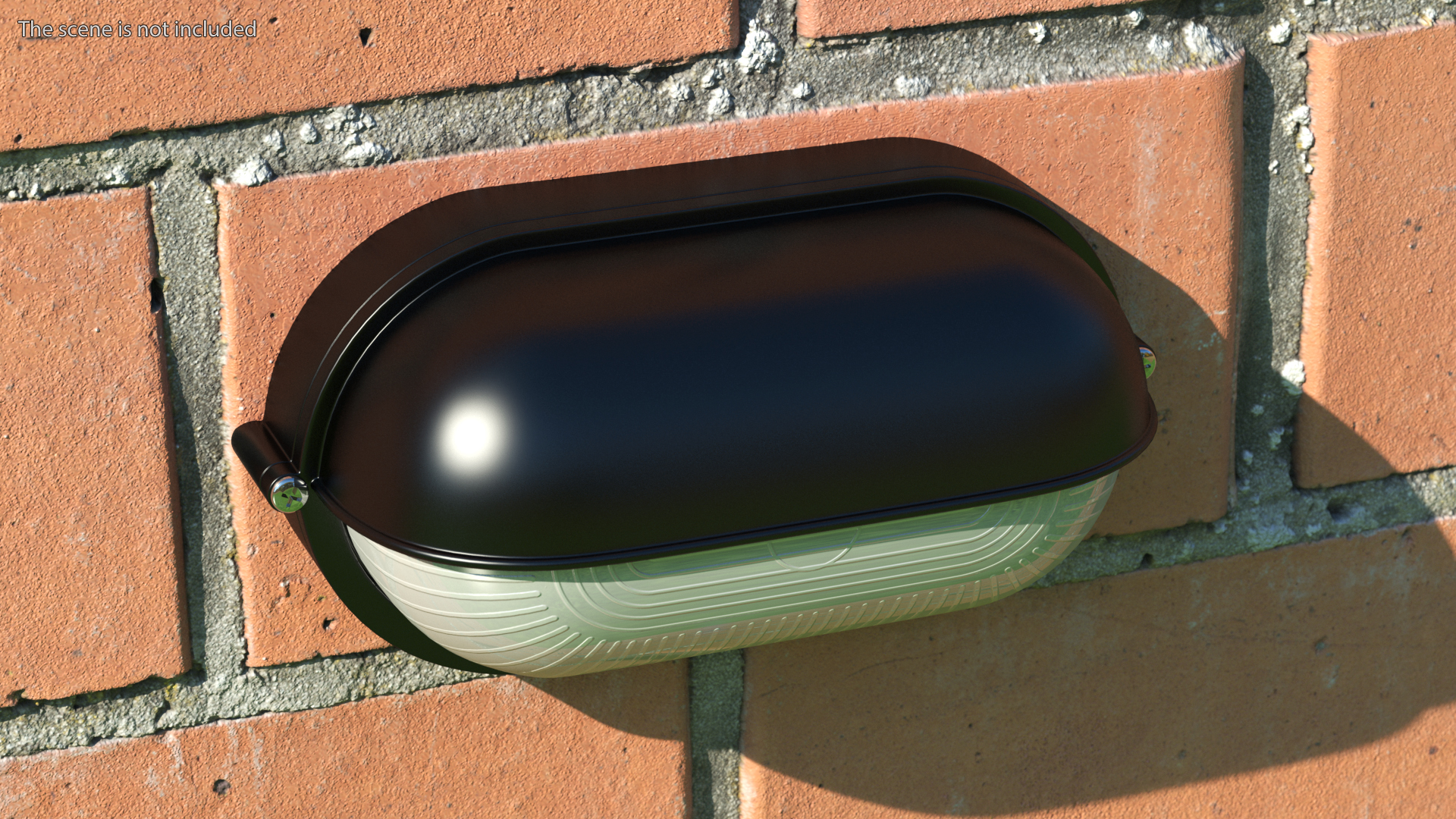 3D Oval Eyelid Bulkhead Light