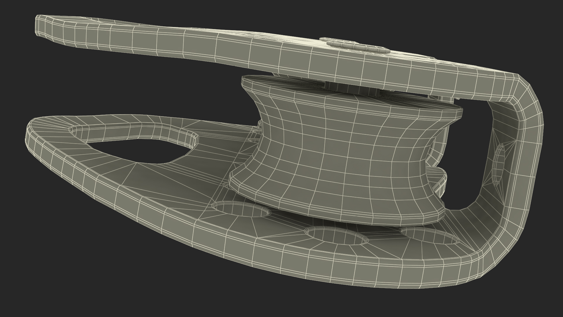 3D Zip Line Tandem Pulley Petzl model