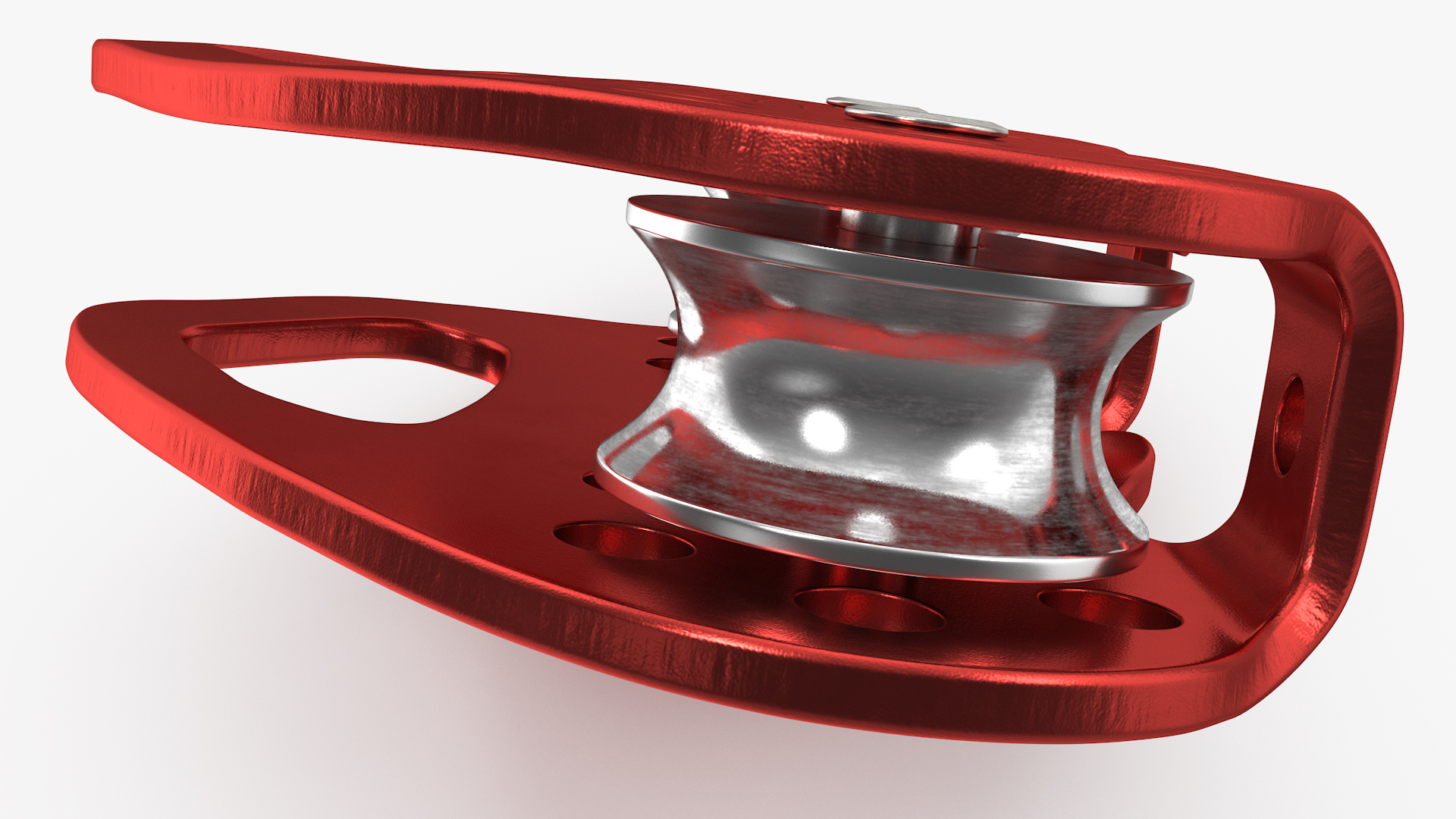 3D Zip Line Tandem Pulley Petzl model