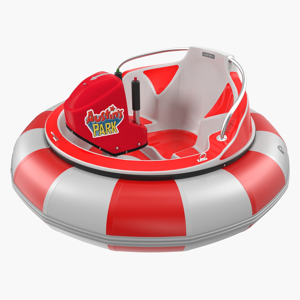 3D Amusement Park Bumper Boat